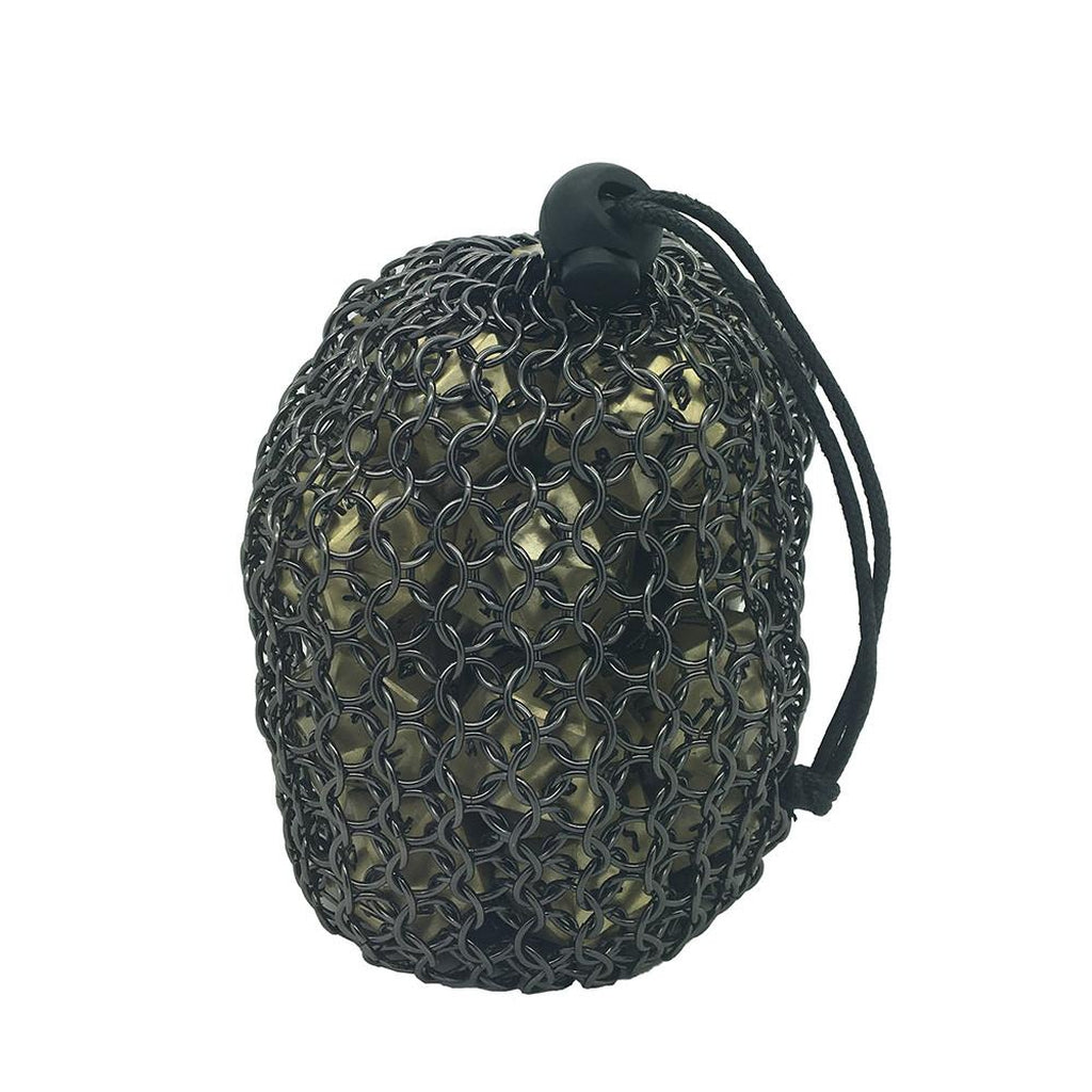 Chainmail Dice Bag Made of Stainless Steel