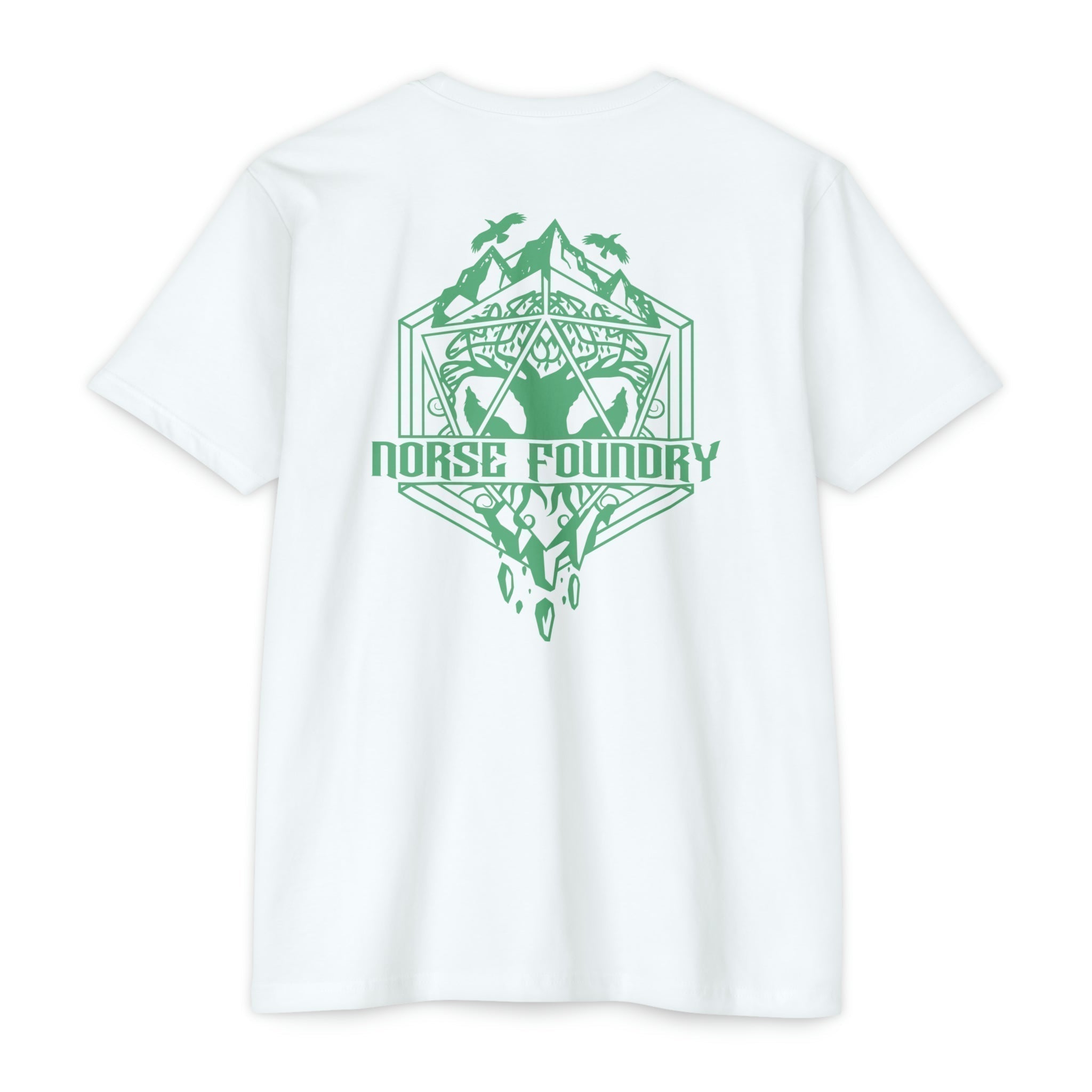 Roll for Adventure Green - Norse Foundry T-Shirt - 14352380542057921388_Parent