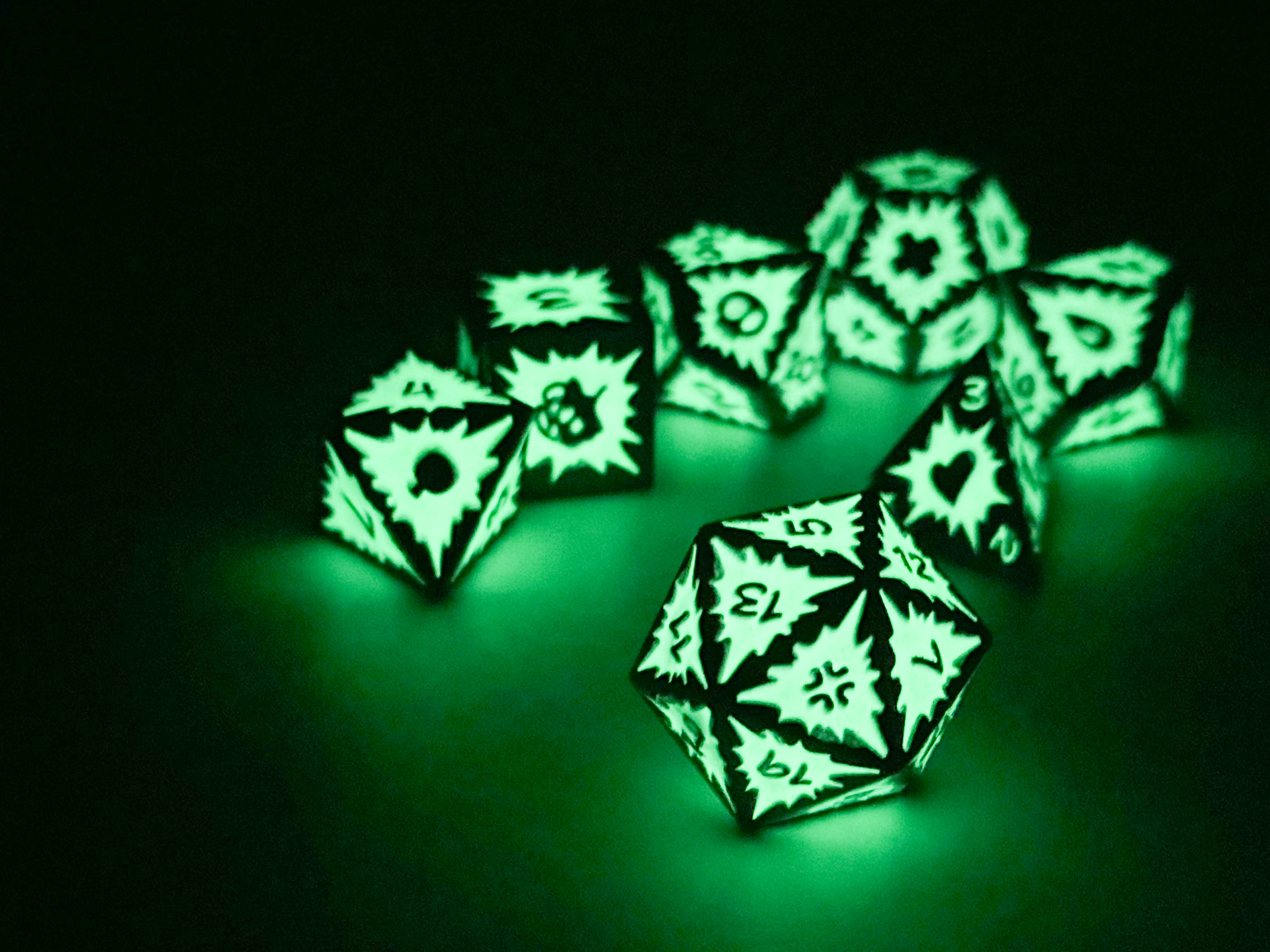 Anime Mystery Dice Set-Mystery Deals-Norse Foundry -mystery dice-dungeons and dragons-d&d-dungeons & dragons-mystery deal-Perfect for Tabletop RPGs