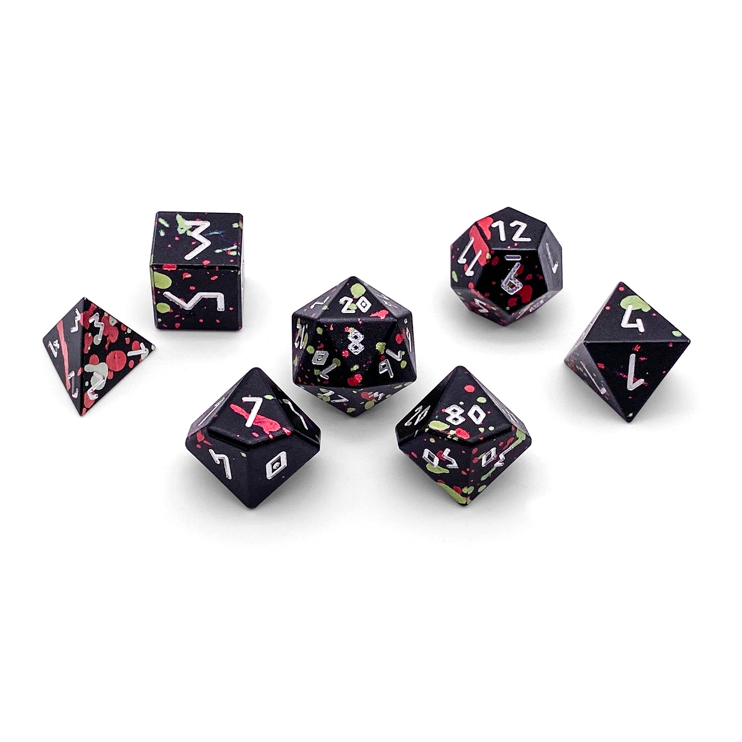 Astral Plane - 7 Piece RPG Set 6063 Aluminum Wondrous Dice-Wondrous Dice | Set of 7-Norse Foundry-Norse Foundry-aluminum dice-dungeons & dragons-d&d dice set-rpg dice set-aluminum d&d dice set-d&d-lightweight-perfect for tabletop rpgs