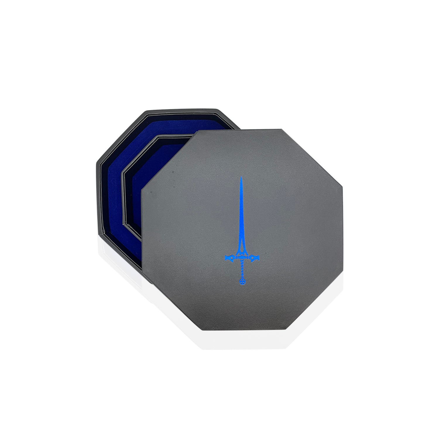 Blue Sword - Tray of Holding™ Dice Tray by Norse Foundry-Dice Tray-Norse Foundry-Dice Tray-D&D Dice Tray-D&D Dice Tray-D&D Accessories-DnD Dice Storage
