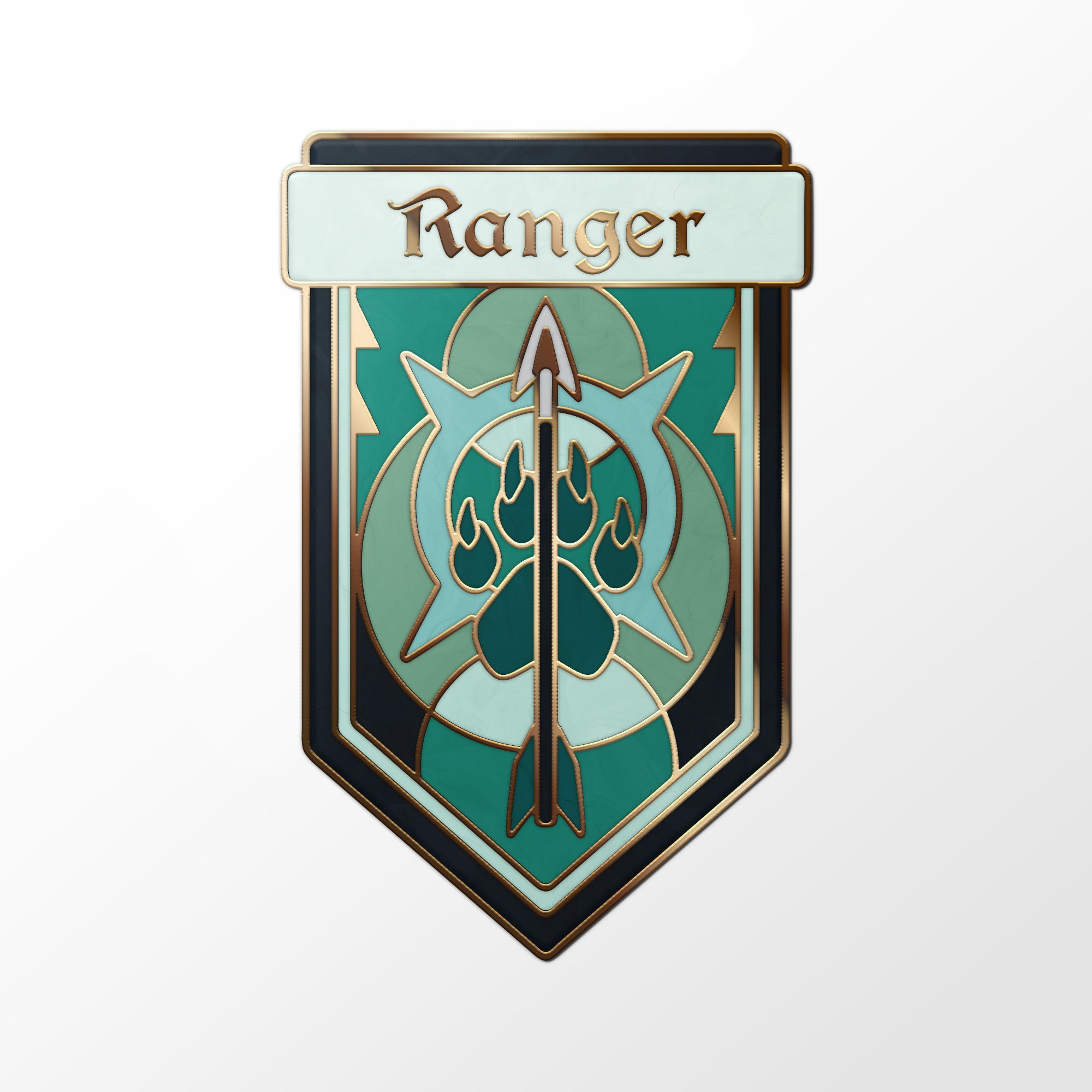 Class Pin - Ranger-Enamel Pin-Norse Foundry -d&d-dungeons & dragons-accessories-dnd pin-class pin-pin collections