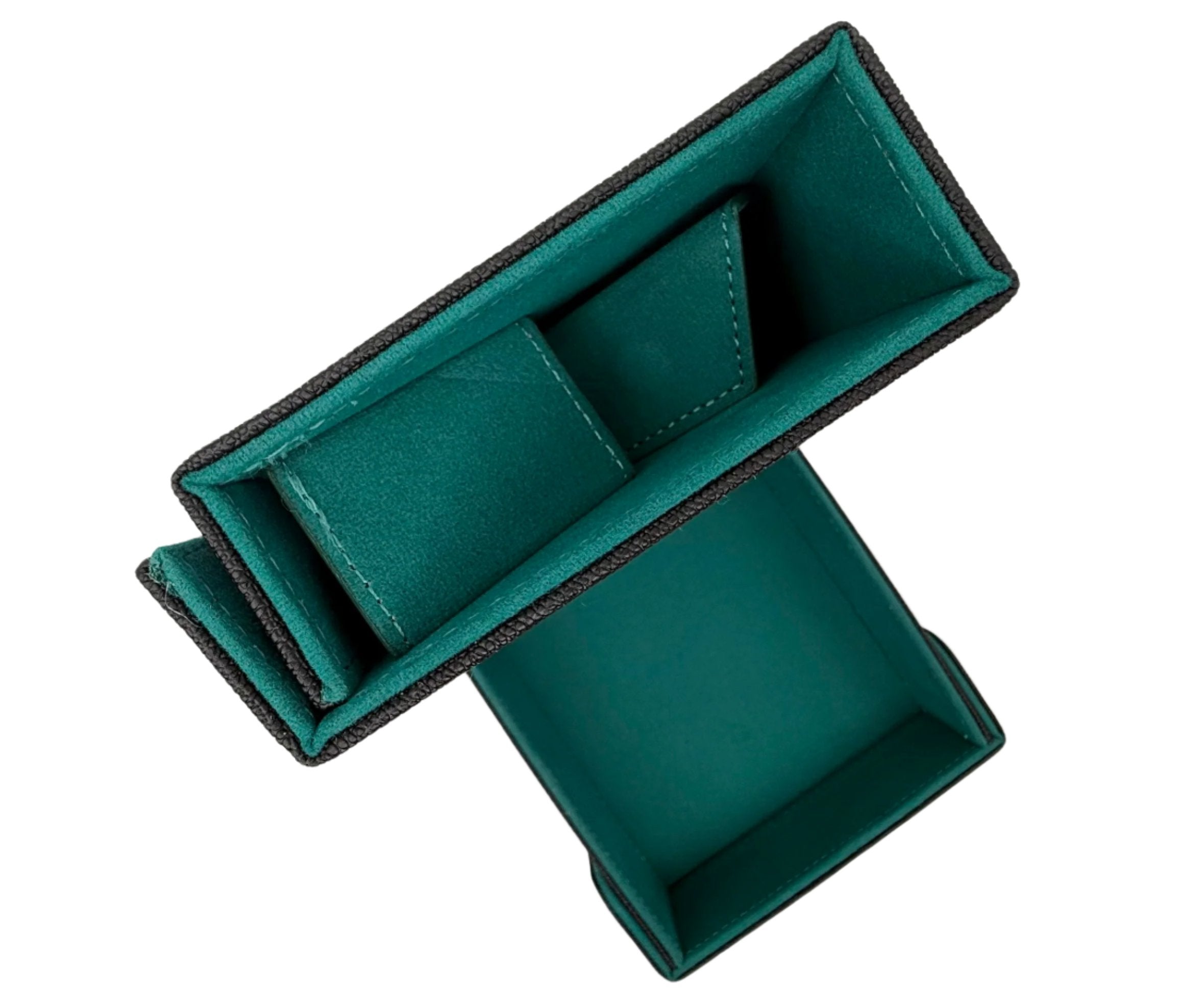 Dice Tray / Tower Bundle: Green Cthulhu-Dice Tray-Norse Foundry -Dice Tray Dice Tower-DND Tray-D&D Dice Tower-DnD Accessories-Dice Rolling Tower with Tray-Portable Dice Tower Set