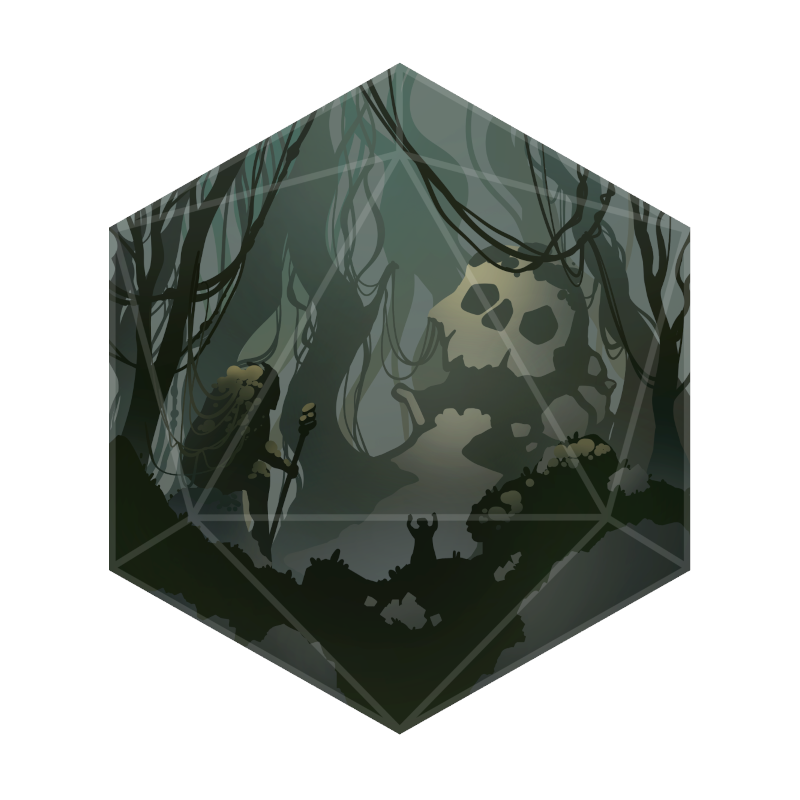 Die Cut Decal - Into the Jungle-Norse Foundry-d&d-dungeons & dragons-accessories-dnd stickers-die cut stickers-decals-collections