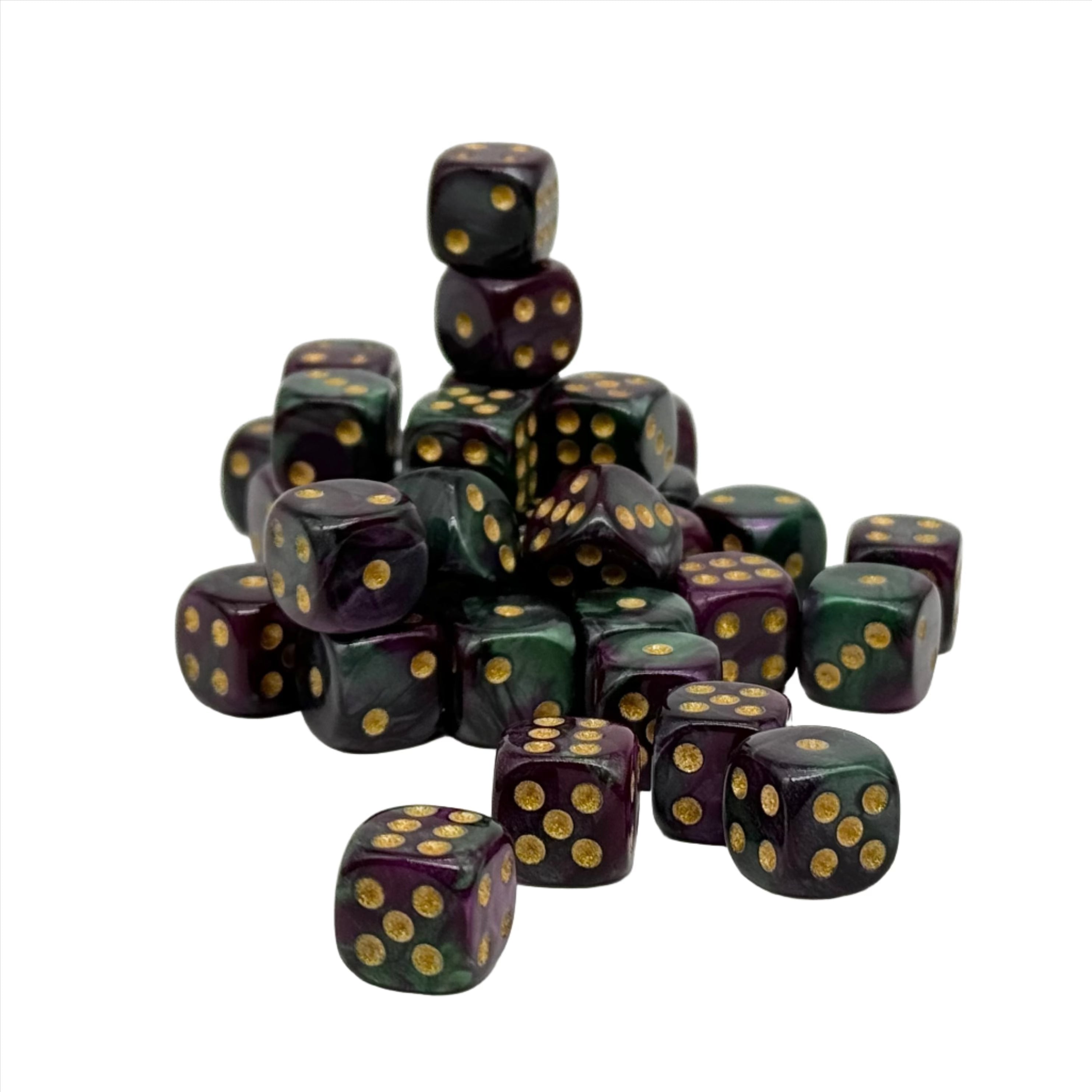 Eldritch Runes - Set of 36 - 12mm Pips by Hexed®-Plastic Dice-Hexed-Norse Foundry-dungeons & dragons-d&d dice-rpg d6-plastic d6-d&d-d6-warpips-pips-perfect for tabletop rpgs
