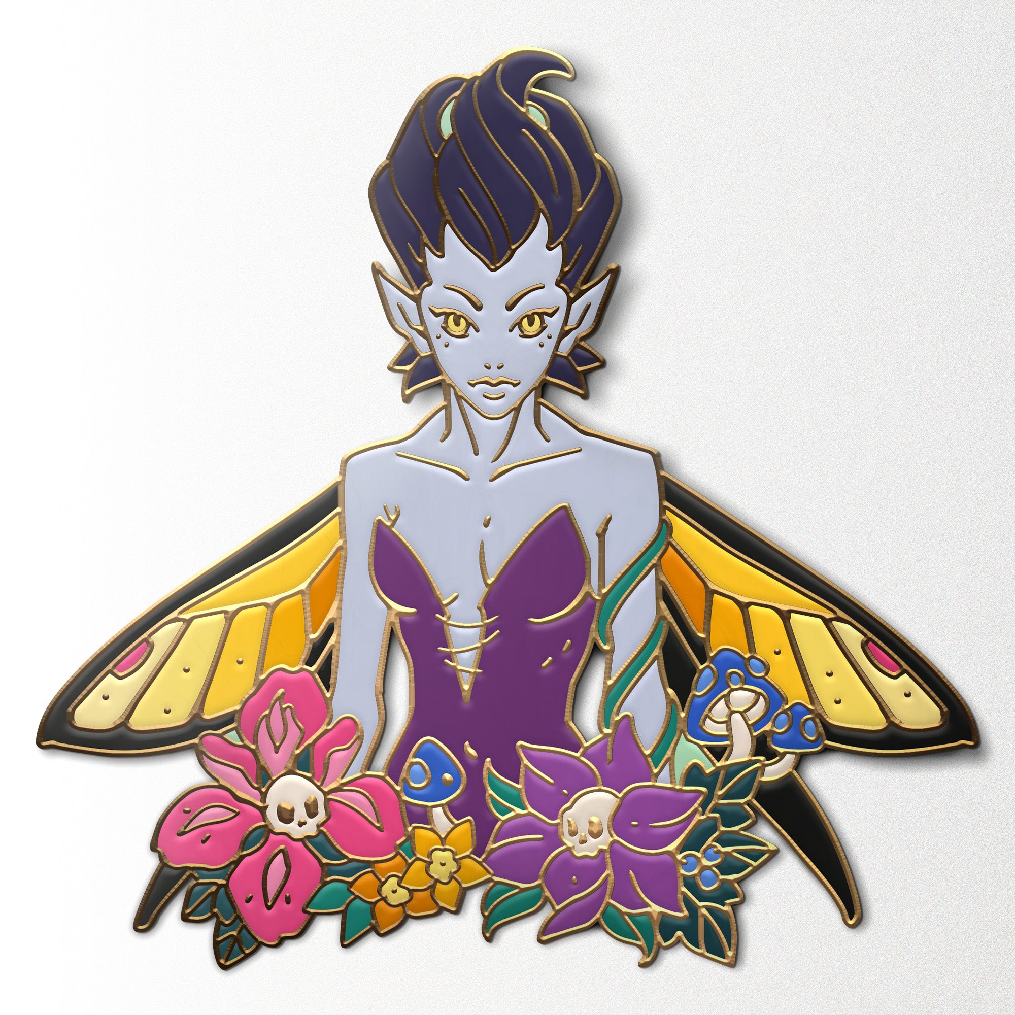 Fae Mystery Pin-Enamel Pin-Norse Foundry-mysterypins-mystery-pins-d&d-dungeons & dragons-accessories-dnd pins