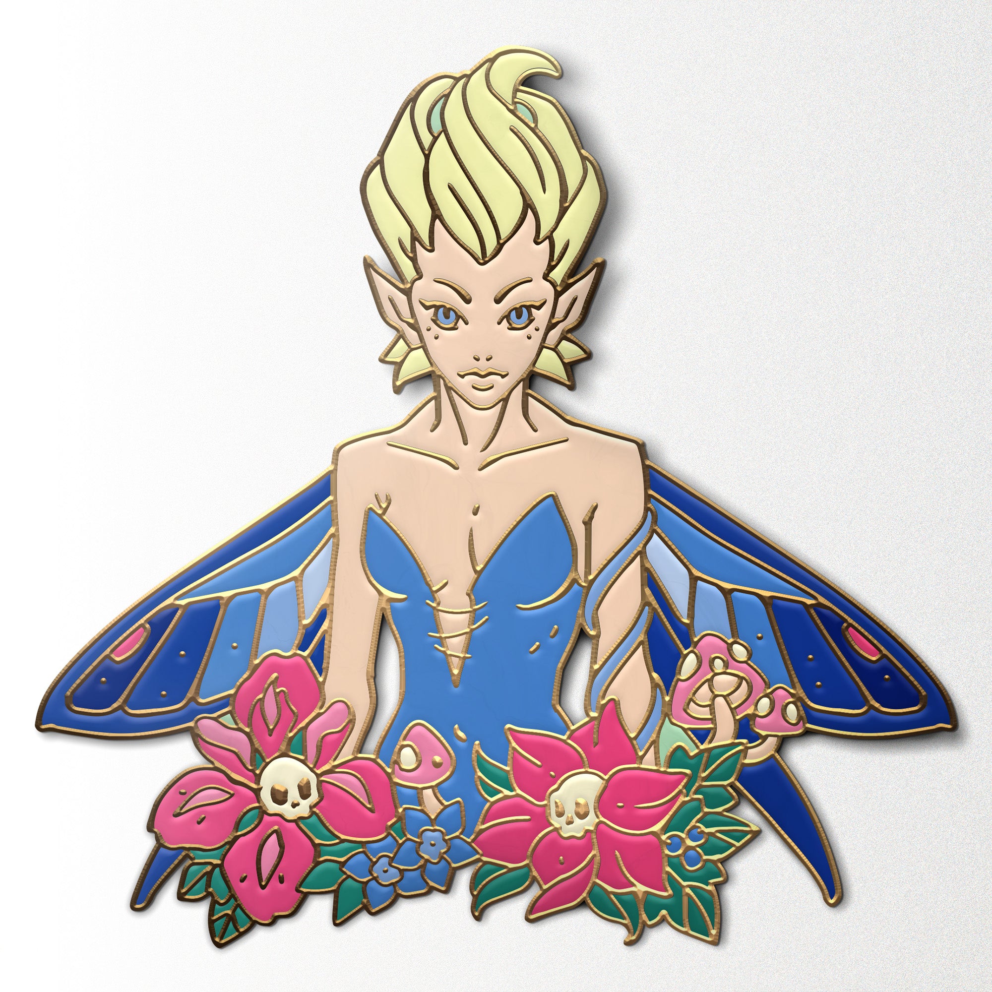 Fae Mystery Pin-Enamel Pin-Norse Foundry-mysterypins-mystery-pins-d&d-dungeons & dragons-accessories-dnd pins