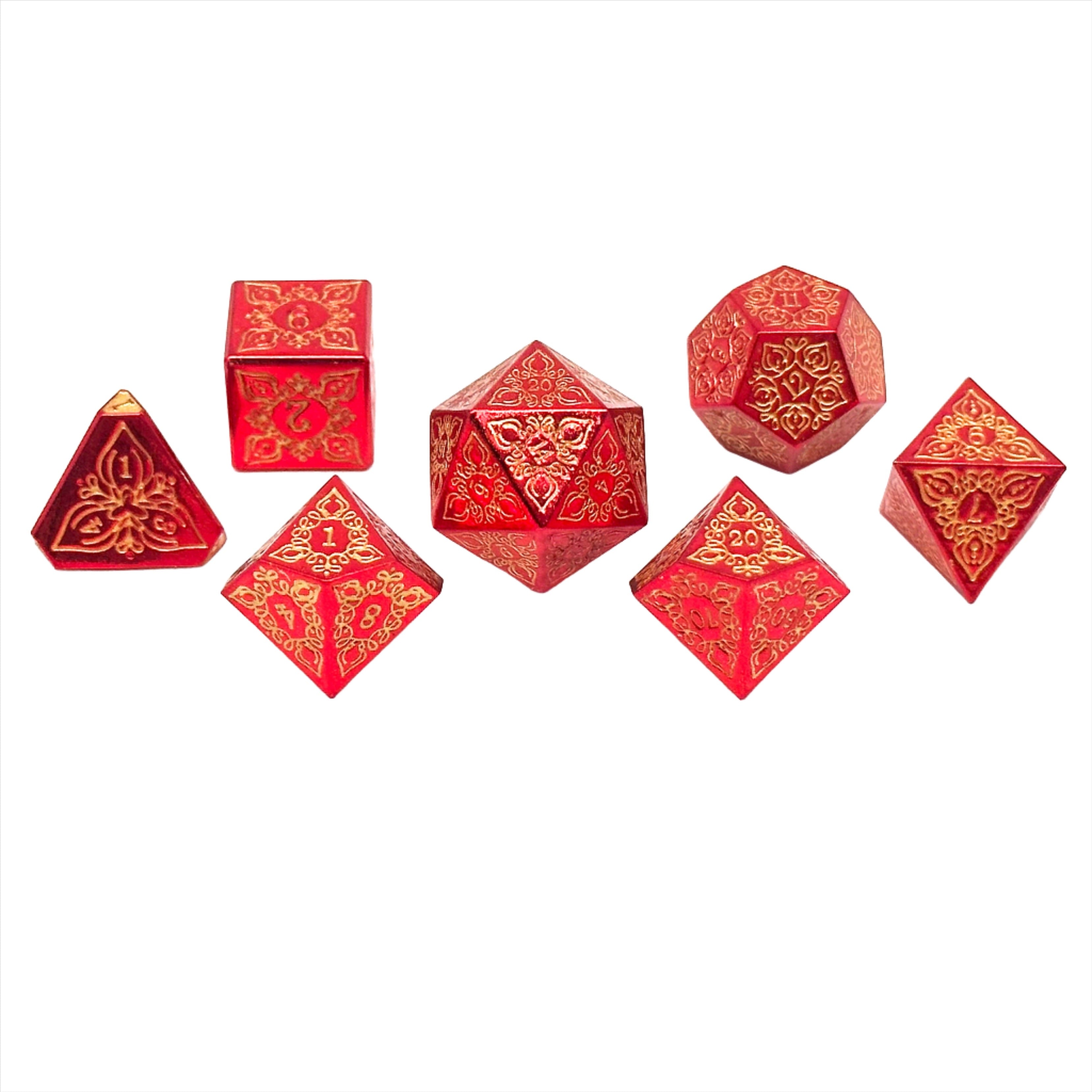 Feyweave - Calypso-Norse Foundry-Norse Foundry-dungeons & dragons-d&d dice set-rpg dice set-d20-metal dice set-d&d-perfect for tabletop rpgs