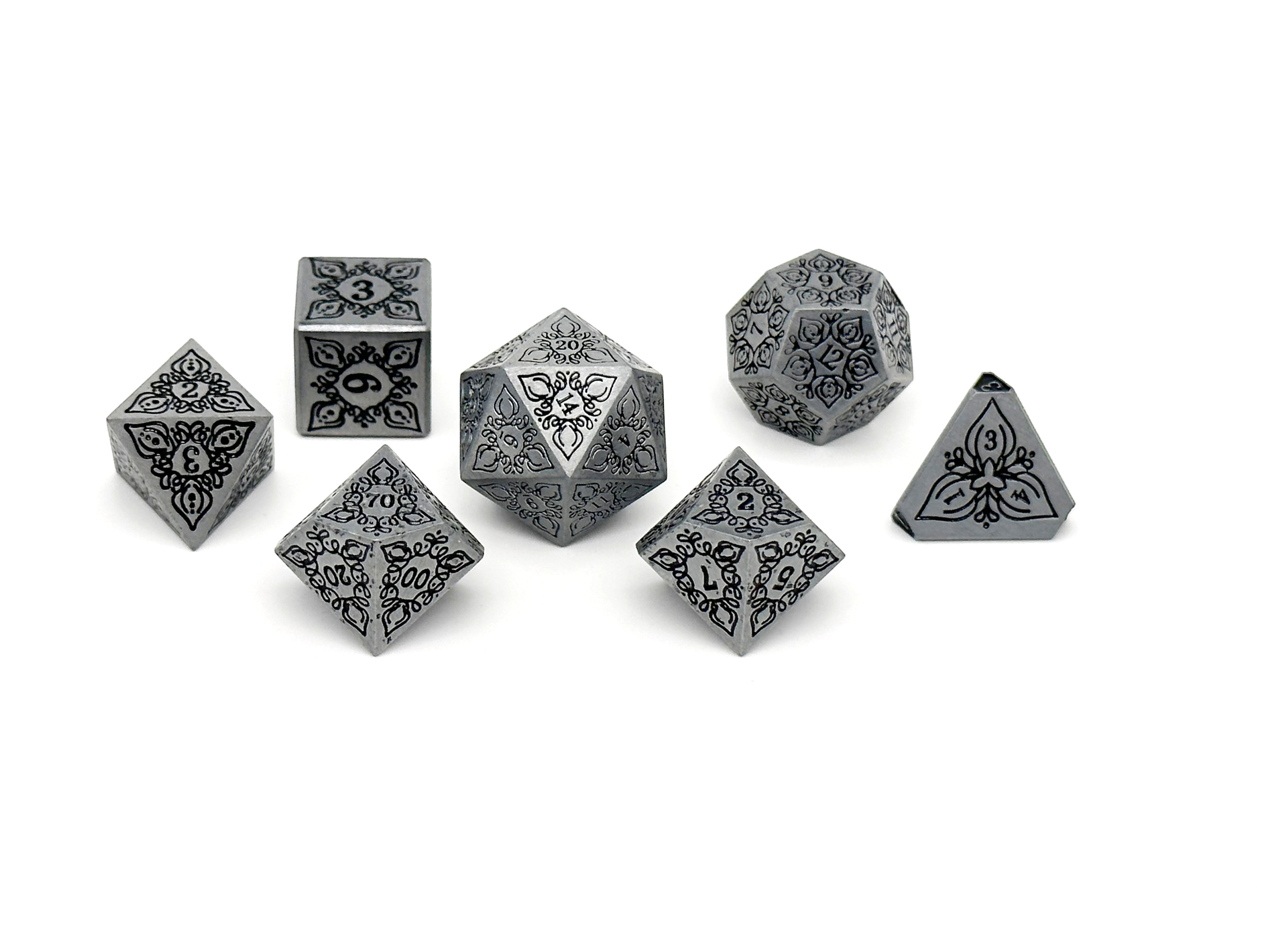 Feyweave - Titan Forged-Norse Foundry-Norse Foundry-dungeons & dragons-d&d dice set-rpg dice set-d20-metal dice set-d&d-perfect for tabletop rpgs