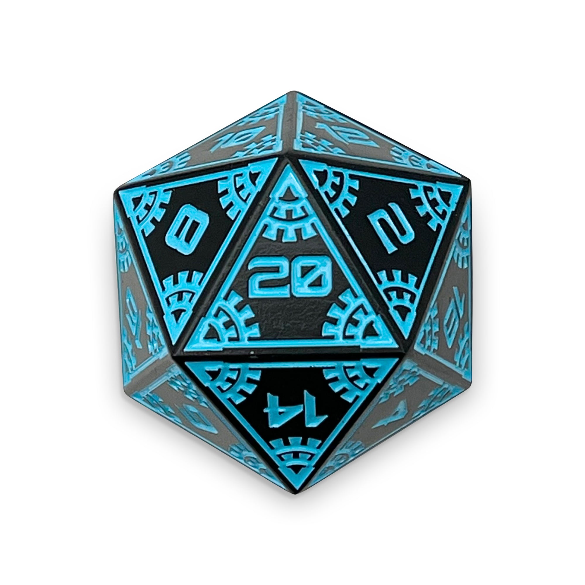 Force Field - Asteroid Boulder® 45MM Alloy Metal Dice-Metal - Zinc Alloy Dice-Norse Foundry-Norse Foundry-dungeons & dragons-d&d dice-rpg dice-d20-metal dice-d&d-45mm-oversize-boulder-perfect for tabletop rpgs