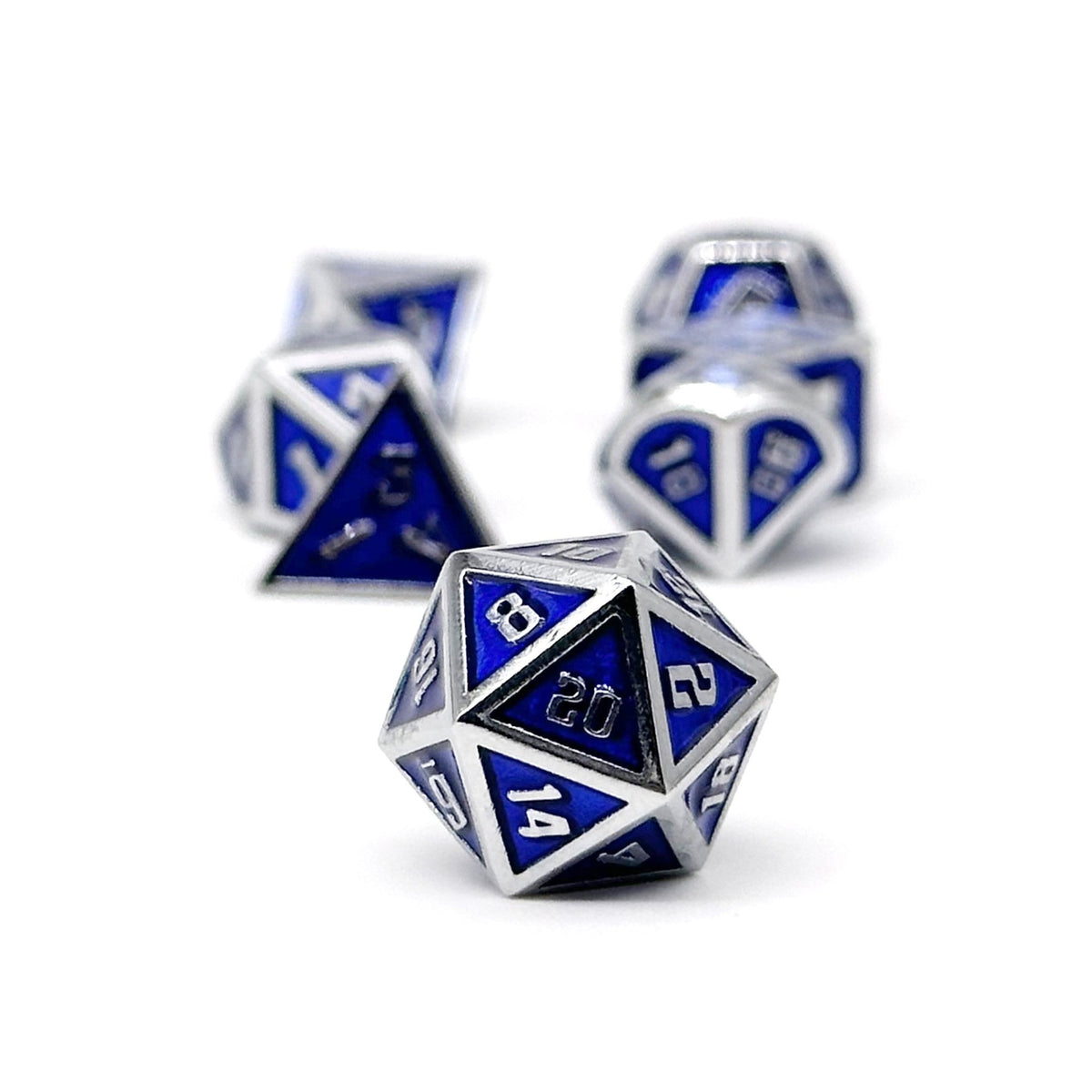 Gravestones - Nightshade - Metal Dice Set-Metal - Zinc Alloy Dice-Norse Foundry-Norse Foundry-dungeons & dragons-d&d dice set-rpg dice set-d20-metal dice set-d&d-mini dice set-14mm-perfect for tabletop rpgs