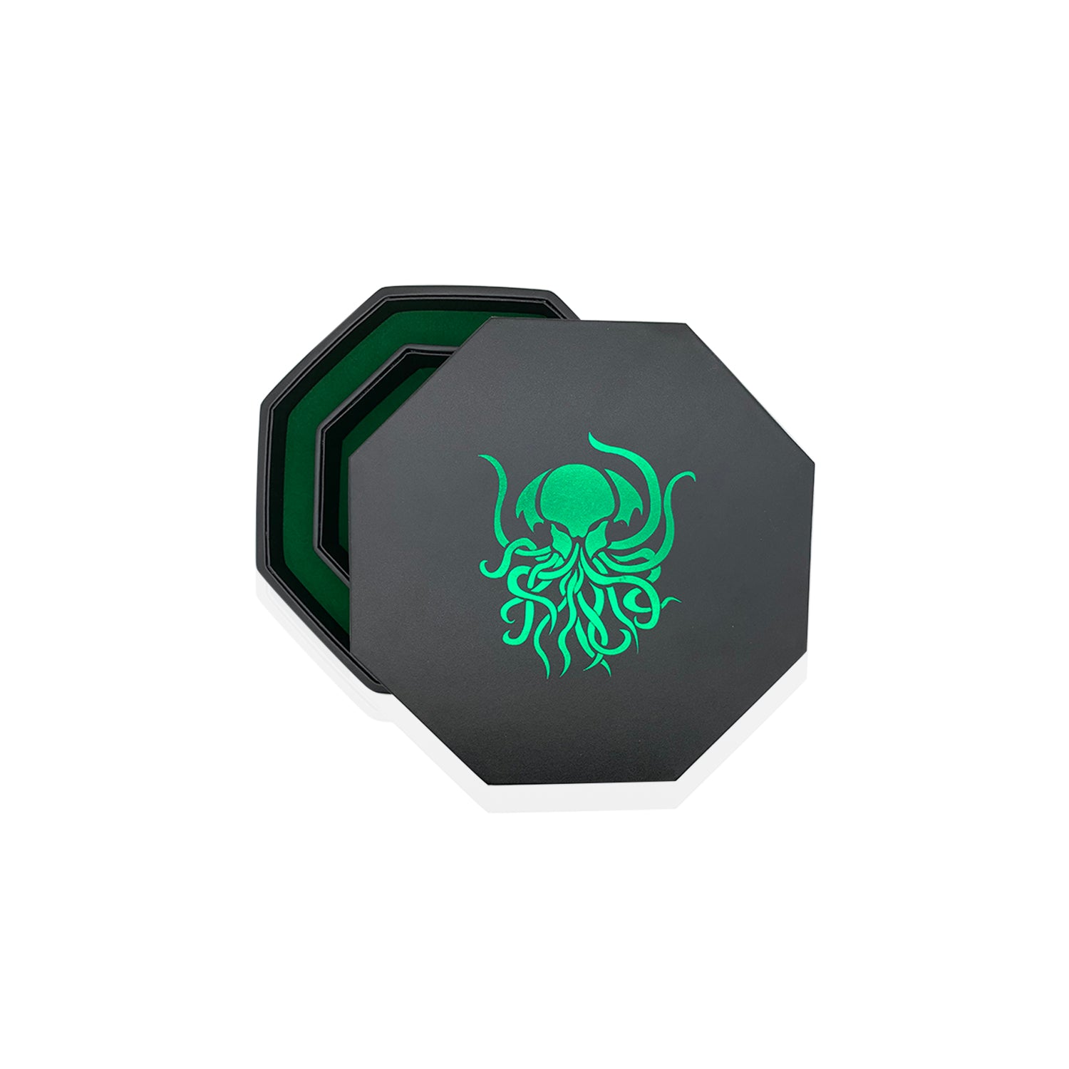 Green Cthulhu - Tray of Holding™ Dice Tray by Norse Foundry-Dice Tray-Norse Foundry-Dice Tray-D&D Dice Tray-D&D Dice Tray-D&D Accessories-D&D Dice Storage
