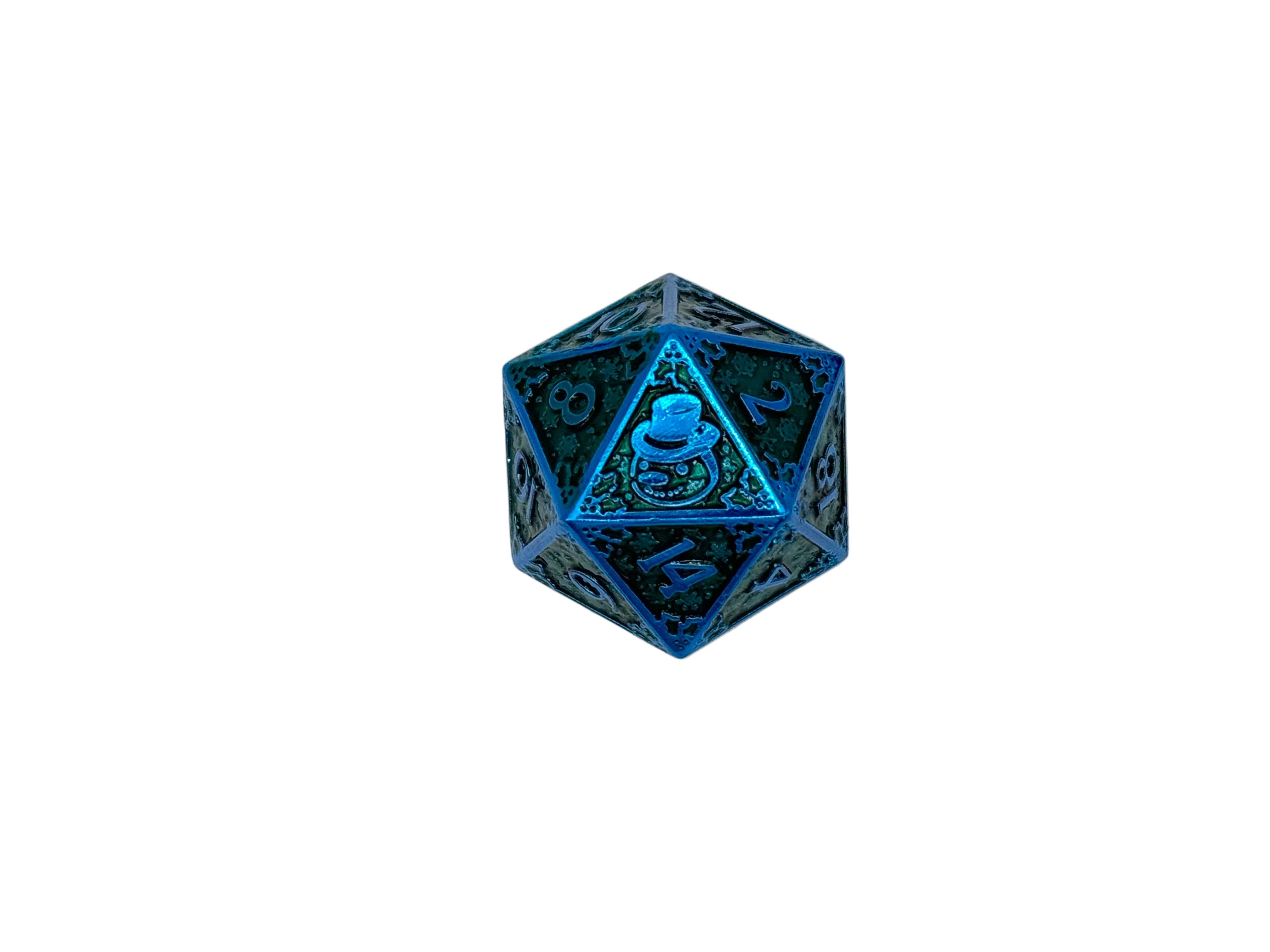 Holiday Mystery Metal D20-Norse Foundry-d20-dice-dungeons and dragons-d&d-dnd d20-dungeons & dragons-mystery deal