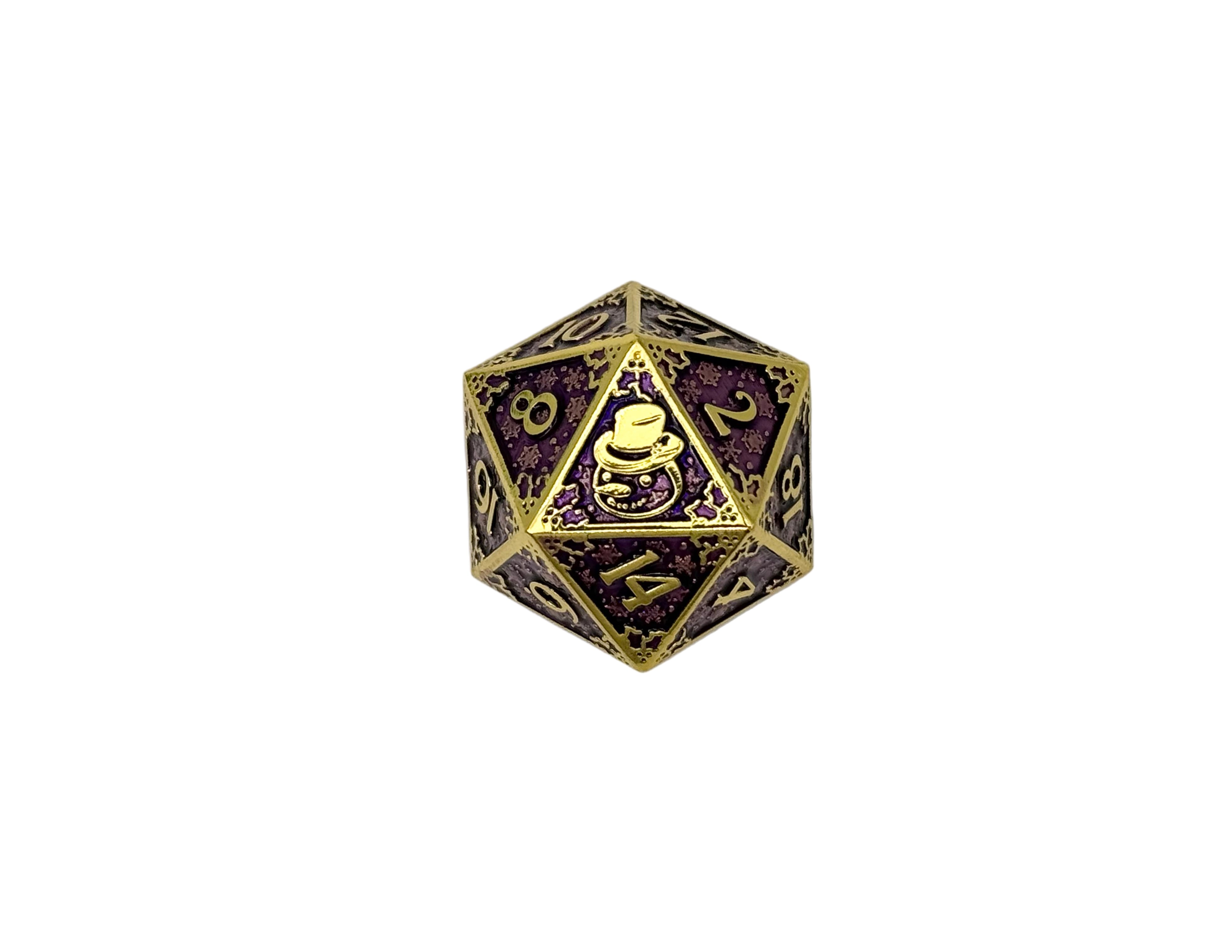 Holiday Mystery Metal D20-Norse Foundry-d20-dice-dungeons and dragons-d&d-dnd d20-dungeons & dragons-mystery deal
