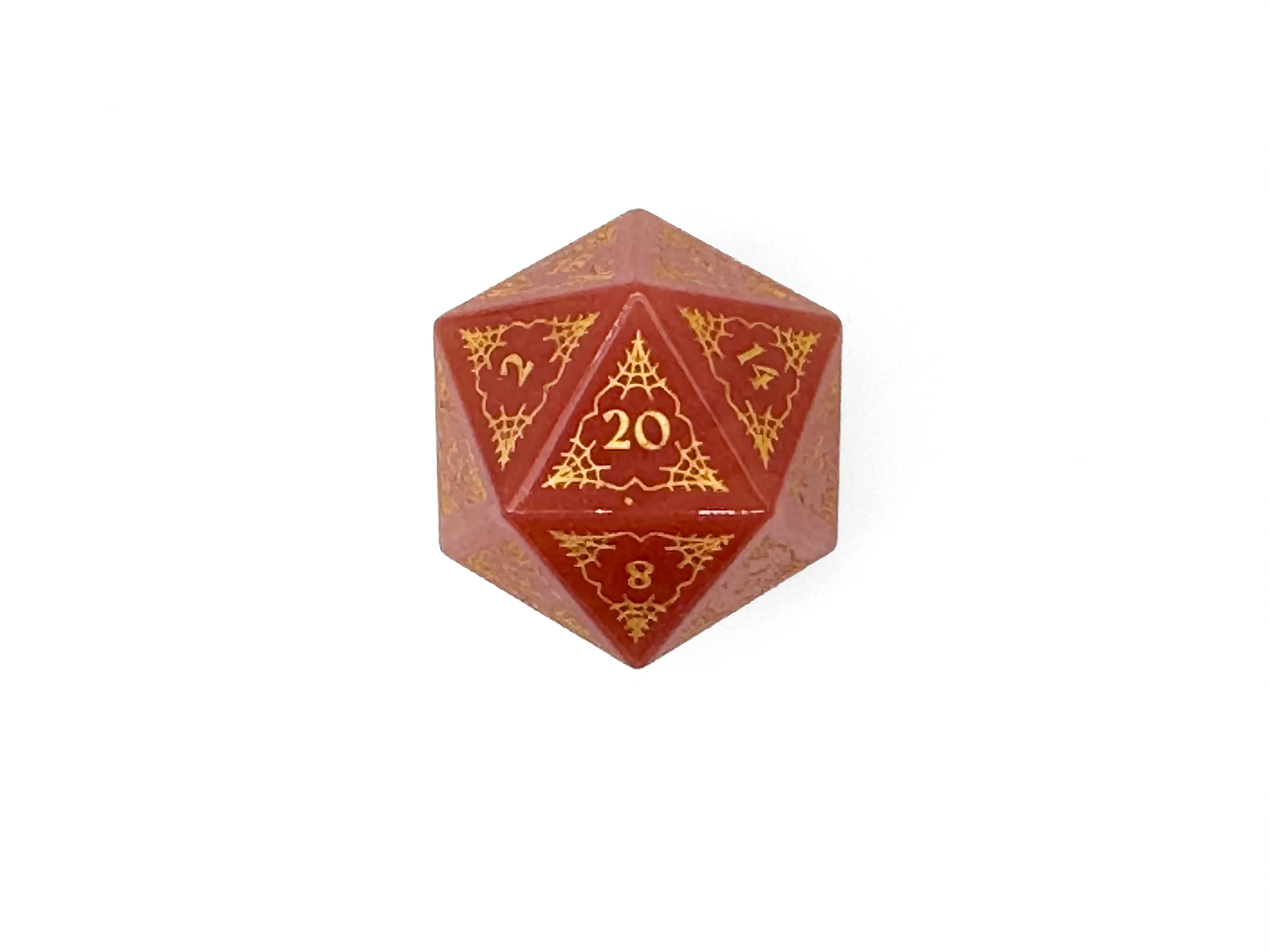 Holiday Wonderland Stone D20-Norse Foundry-d20-dice-dungeons and dragons-d&d-dnd d20-dungeons & dragons-mystery deal