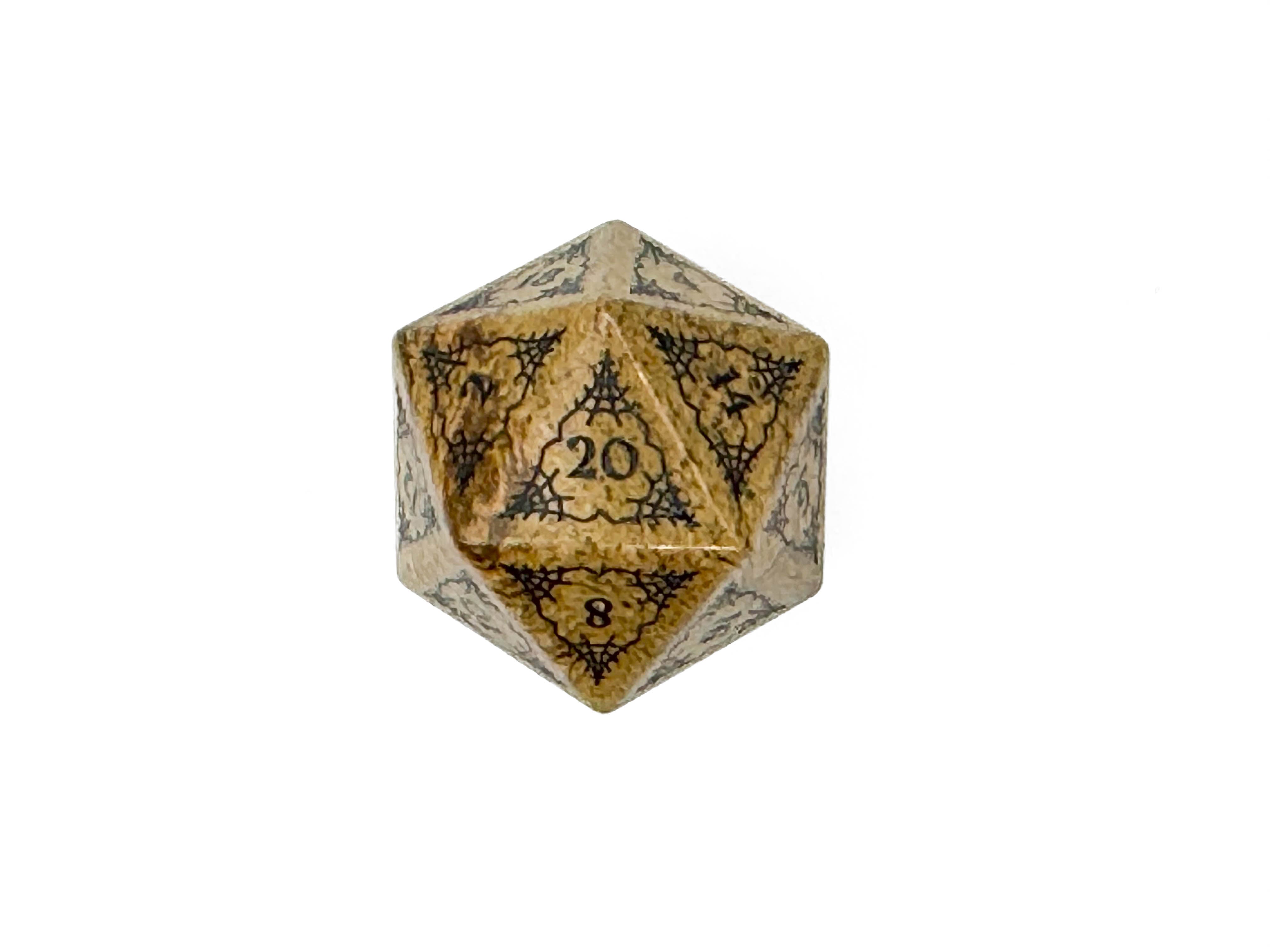 Holiday Wonderland Stone D20-Norse Foundry-d20-dice-dungeons and dragons-d&d-dnd d20-dungeons & dragons-mystery deal