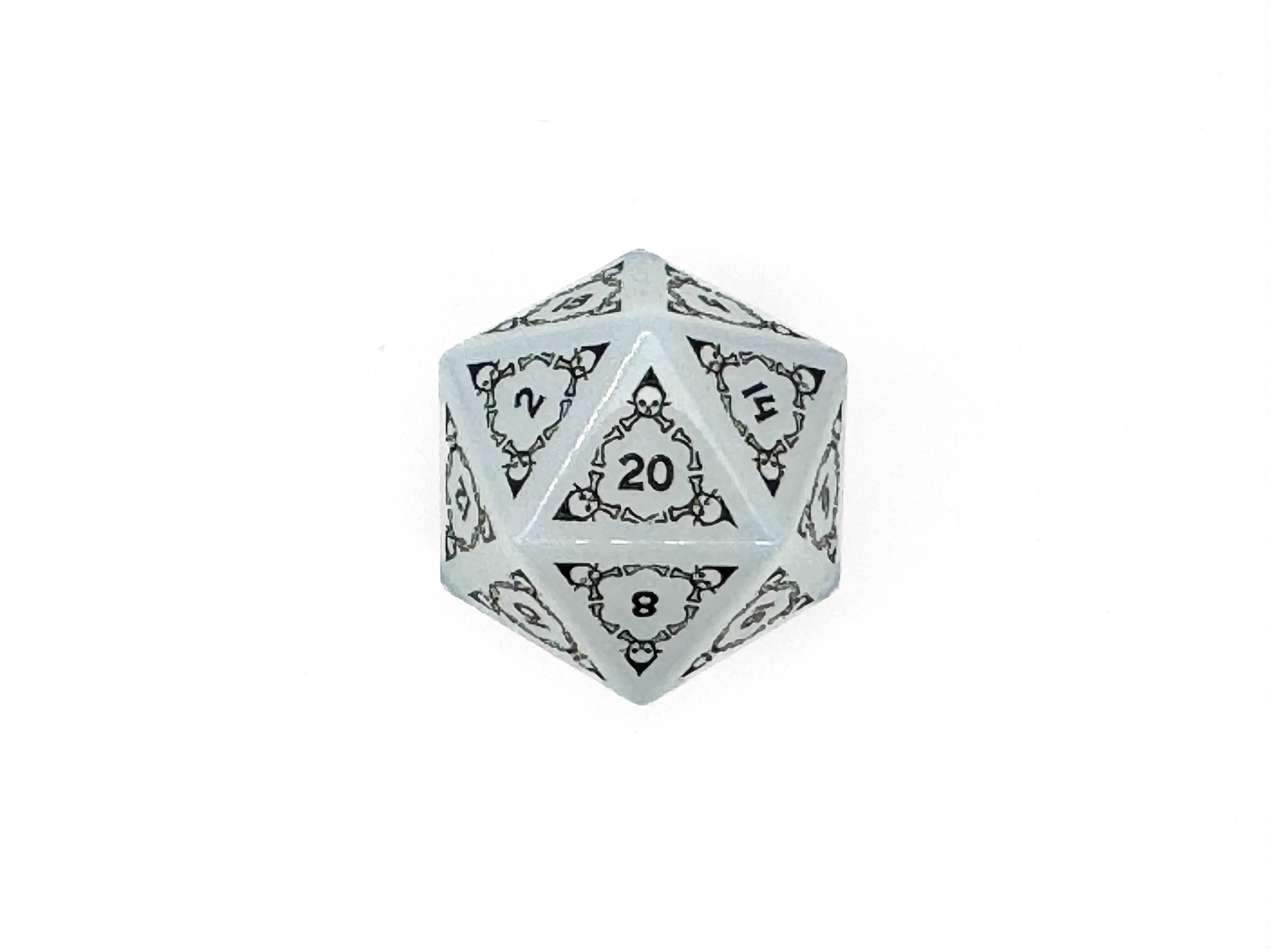Holiday Wonderland Stone D20-Norse Foundry-d20-dice-dungeons and dragons-d&d-dnd d20-dungeons & dragons-mystery deal