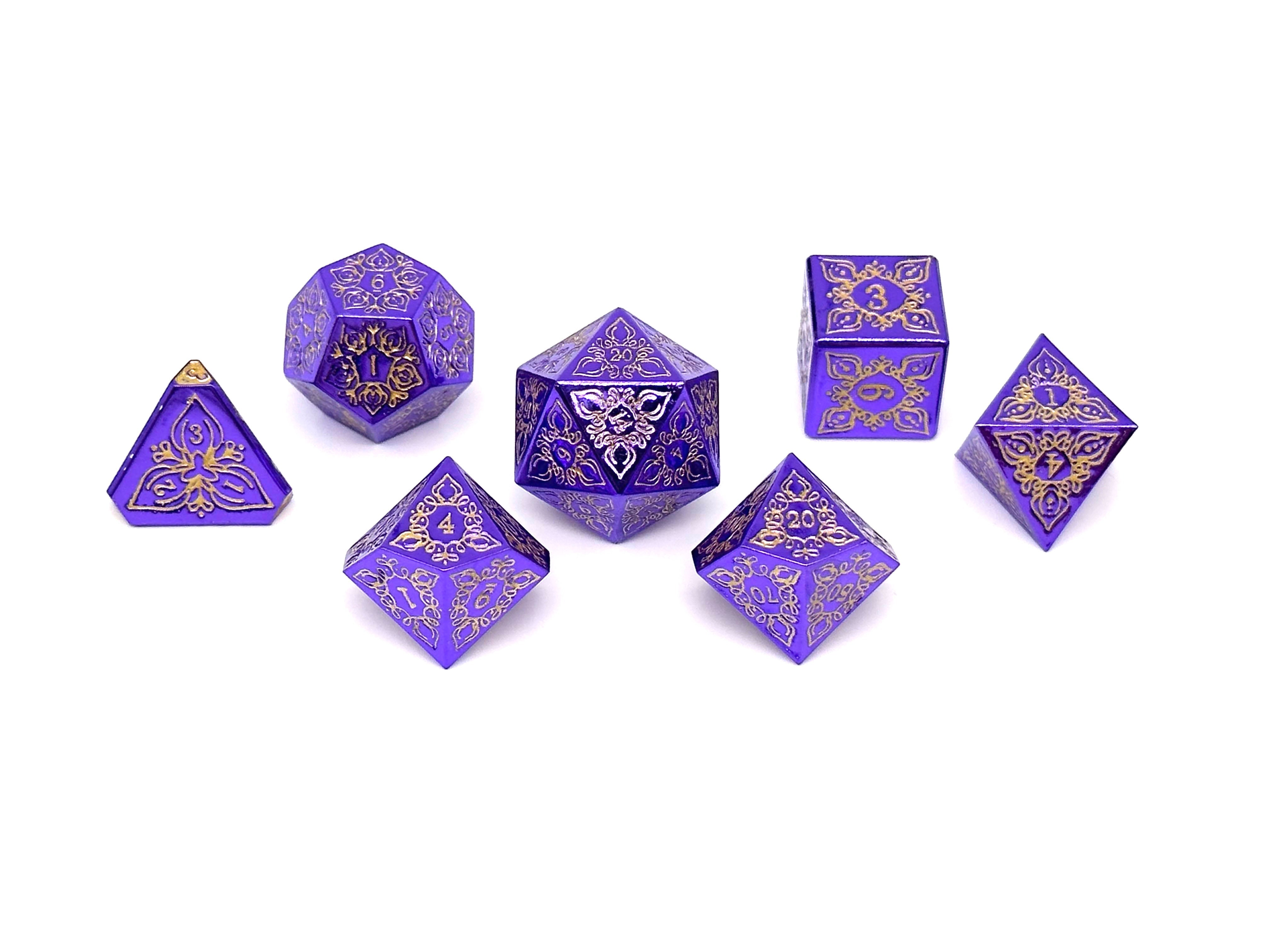 Feyweave - Midsummer-Norse Foundry-Norse Foundry-dungeons & dragons-d&d dice set-rpg dice set-d20-metal dice set-d&d-perfect for tabletop rpgs
