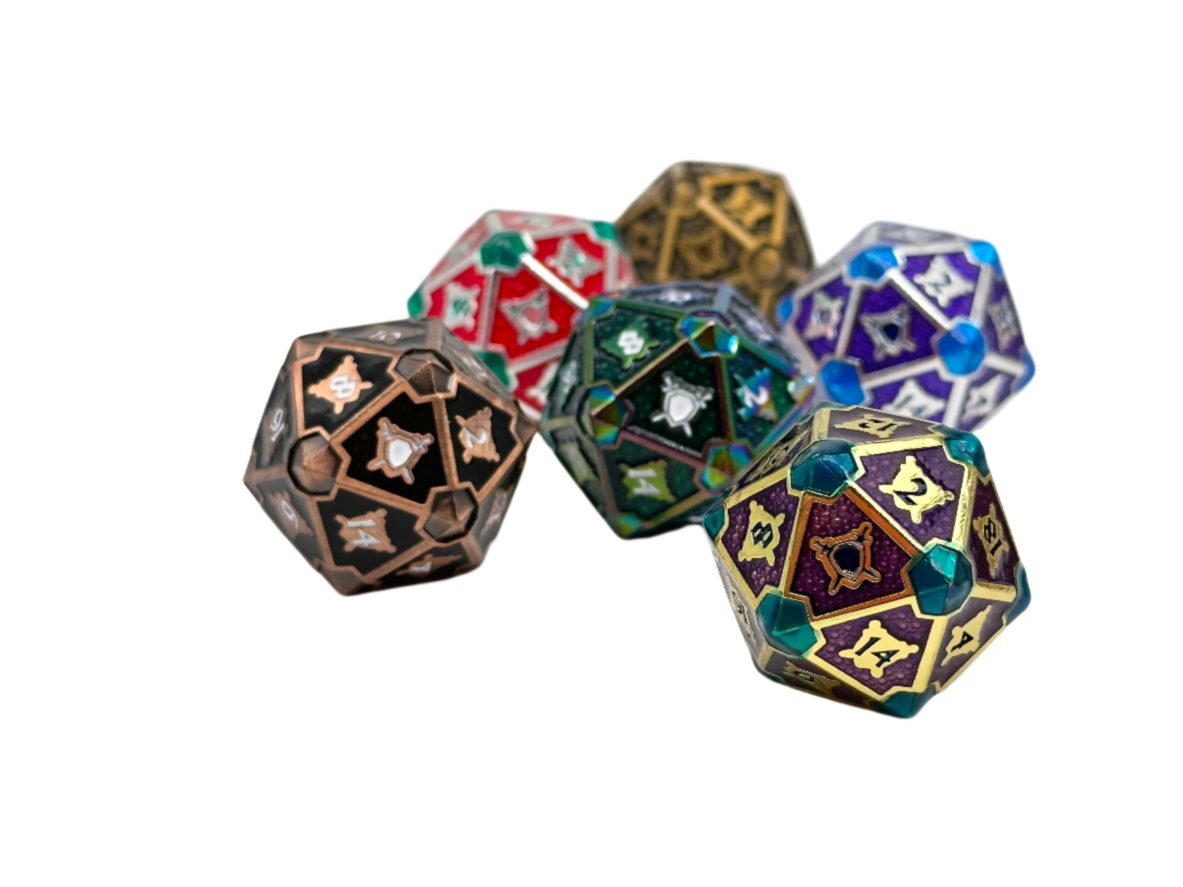 Mystery Dice 1st Edition-Alloy Dice-Norse Foundry-d20-dice-dungeons and dragons-d&d-dnd d20-dungeons & dragons-mystery deal