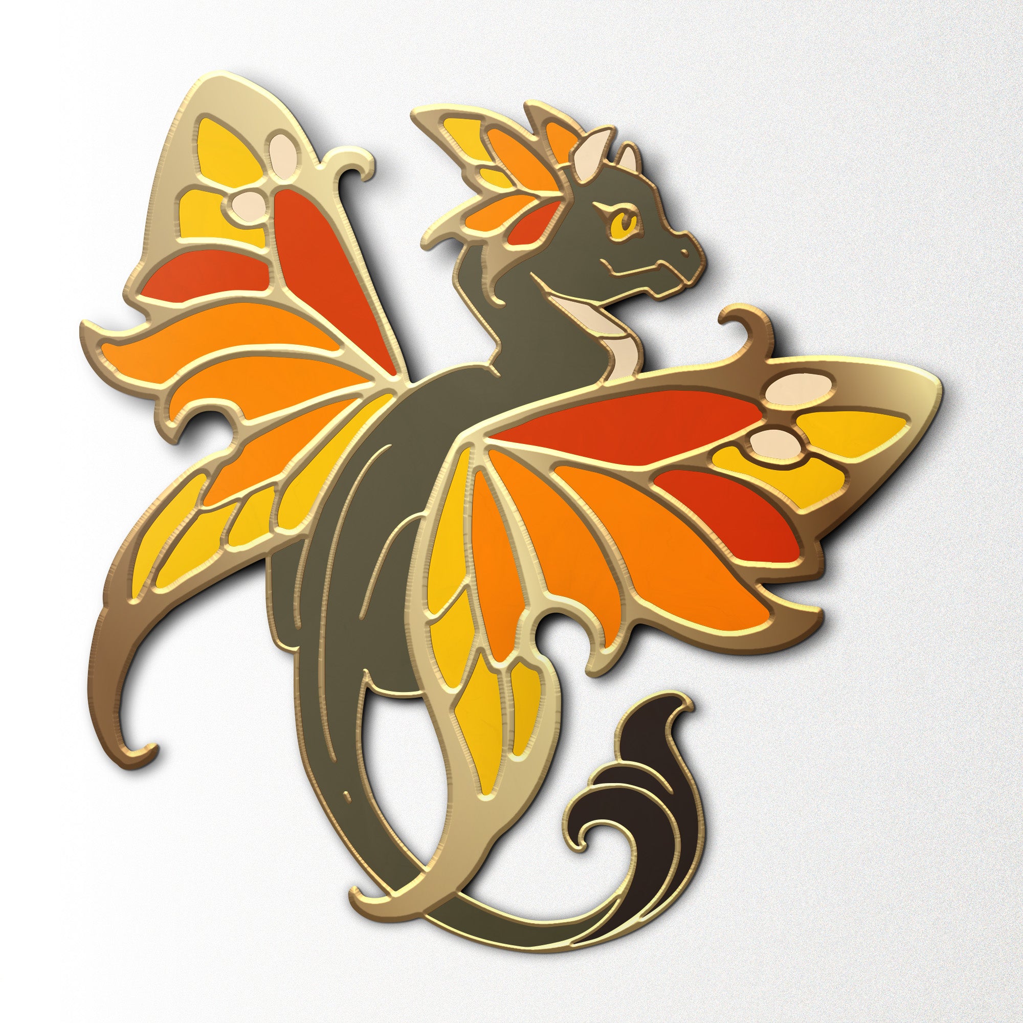 Mystery Dragon Pin-Norse Foundry-mysterypins-mystery-pins-d&d-dungeons & dragons-accessories-dnd pins