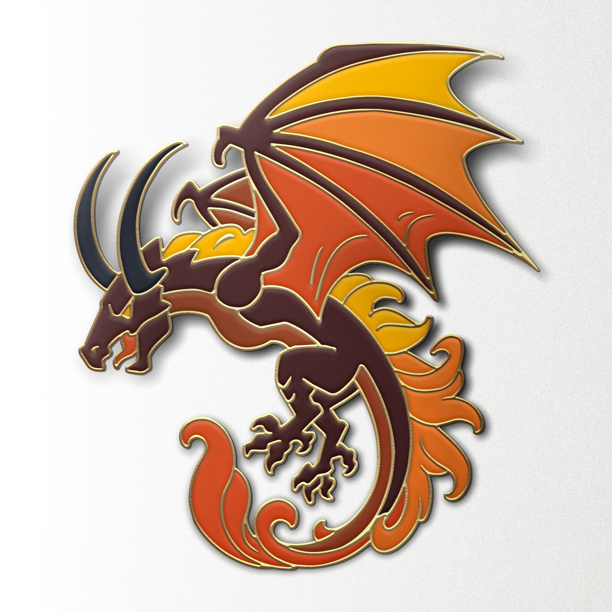 Mystery Dragon Pin-Norse Foundry-mysterypins-mystery-pins-d&d-dungeons & dragons-accessories-dnd pins