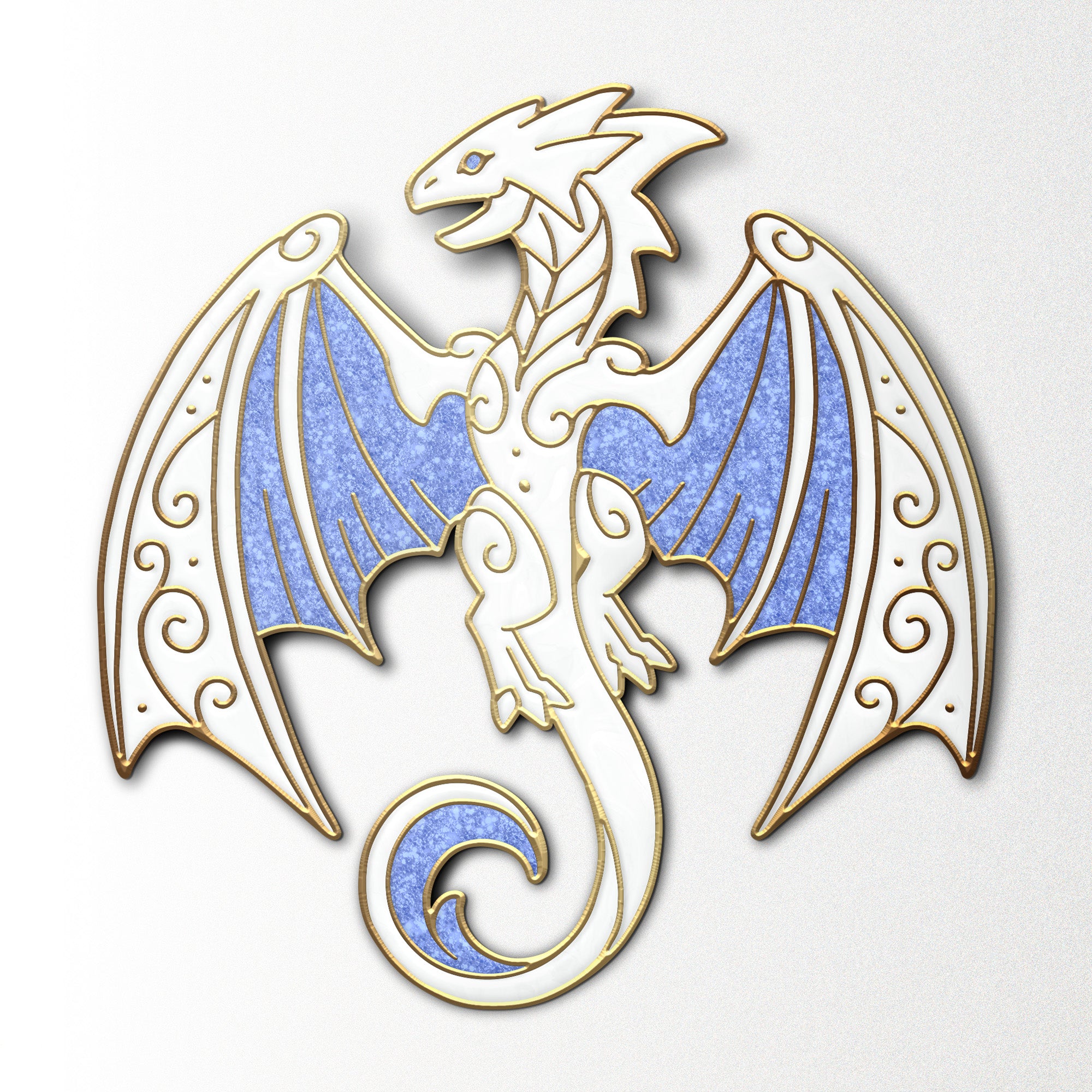Mystery Dragon Pin-Norse Foundry-mysterypins-mystery-pins-d&d-dungeons & dragons-accessories-dnd pins