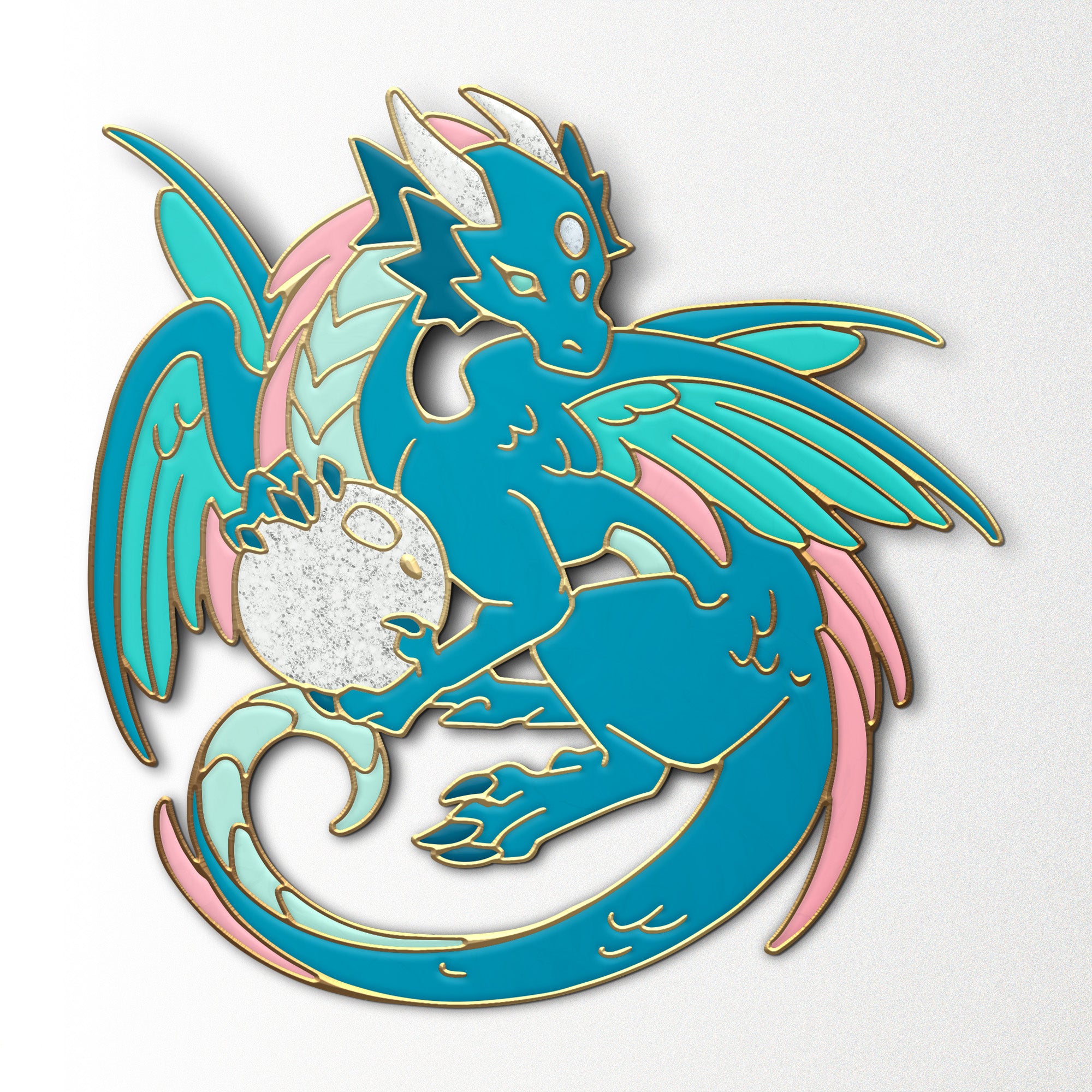 Mystery Dragon Pin-Norse Foundry-mysterypins-mystery-pins-d&d-dungeons & dragons-accessories-dnd pins