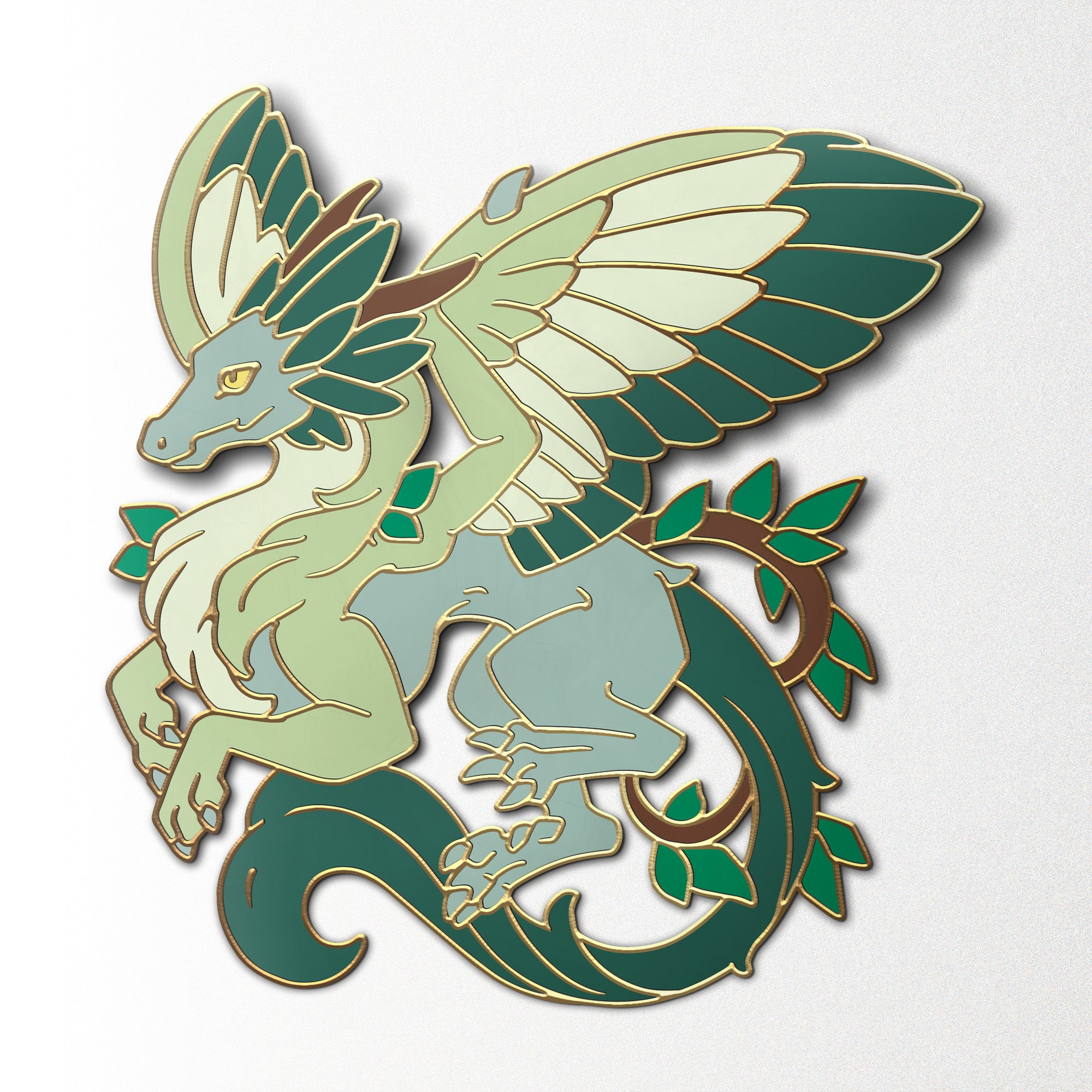 Mystery Dragon Pin-Norse Foundry-mysterypins-mystery-pins-d&d-dungeons & dragons-accessories-dnd pins