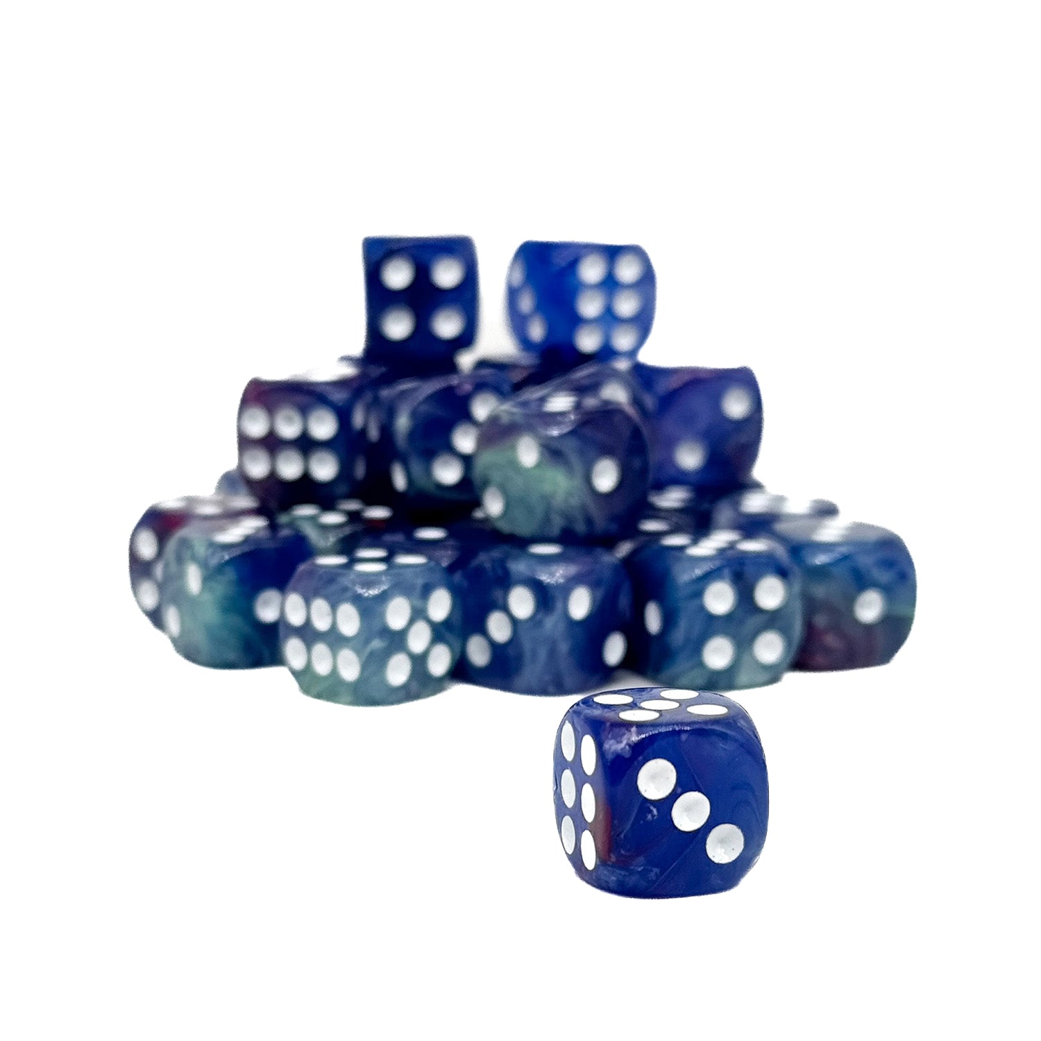 Nebula - Set of 36 - 12mm Pips by Hexed®-Plastic Dice-Hexed-Norse Foundry-dungeons & dragons-d&d dice-rpg d6-plastic d6-d&d-d6-warpips-pips-perfect for tabletop rpgs
