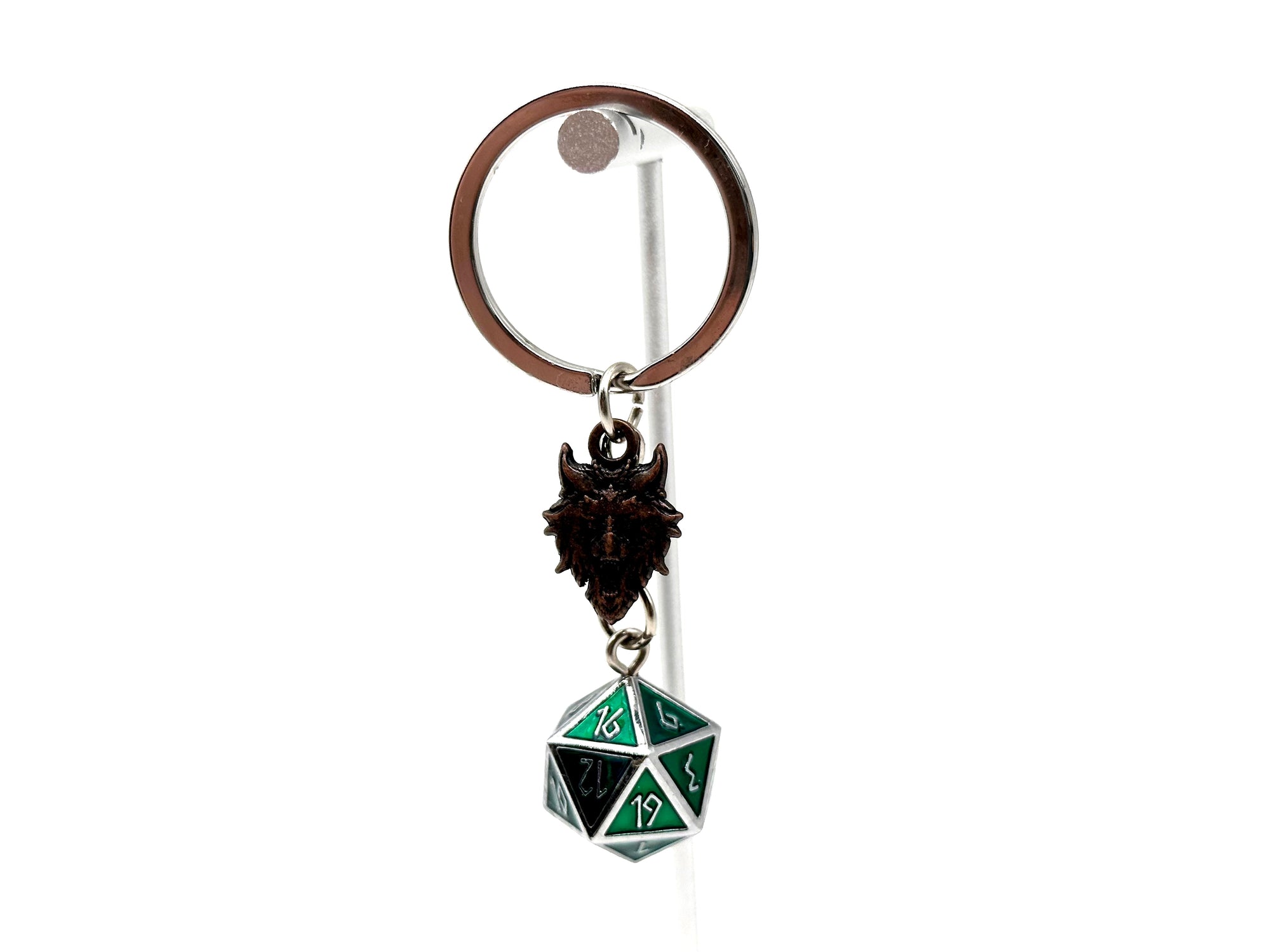 Norse D20 Keychains - Green - NOR 03709