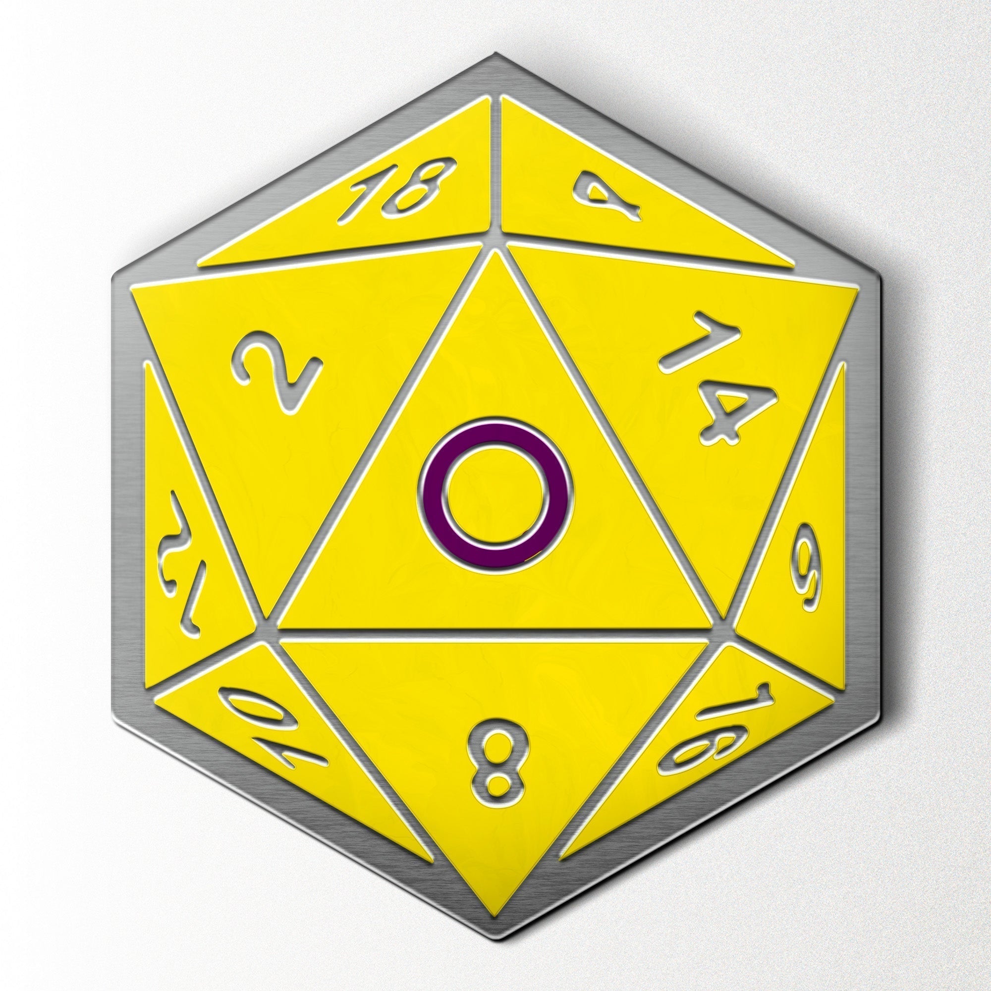 Pride Flag Pins-Pins-Norse Foundry-D&D Enamel Pin-D&D Pin-Dungeons and Dragons Enamel Pin-D&D Accessories