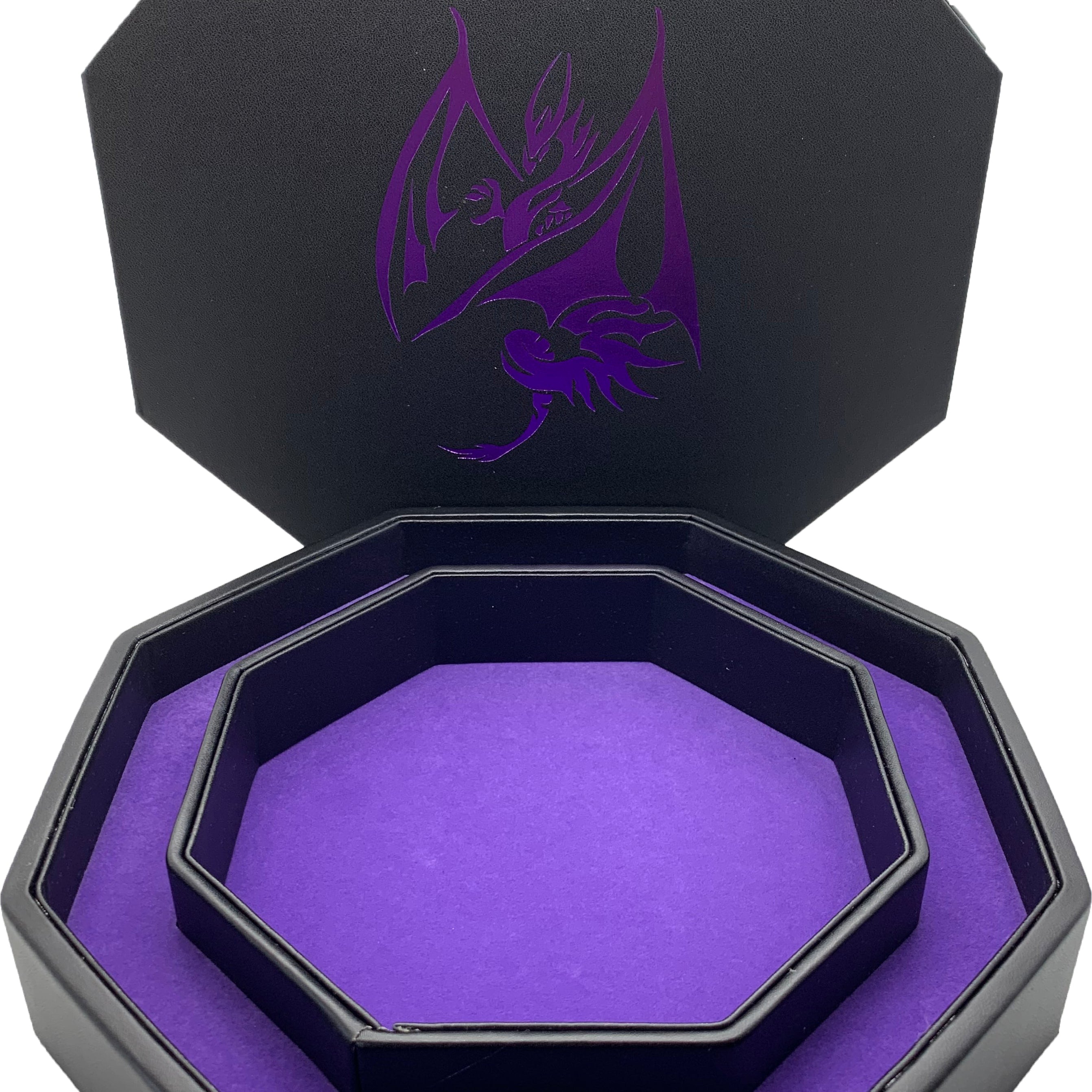 Purple Dragon Tray of Holding™ Dice Tray by Norse Foundry-Dice Tray-Norse Foundry-Dice Tray-D&D Dice Tray-D&D Dice Tray-D&D Accessories-DnD Dice Storage