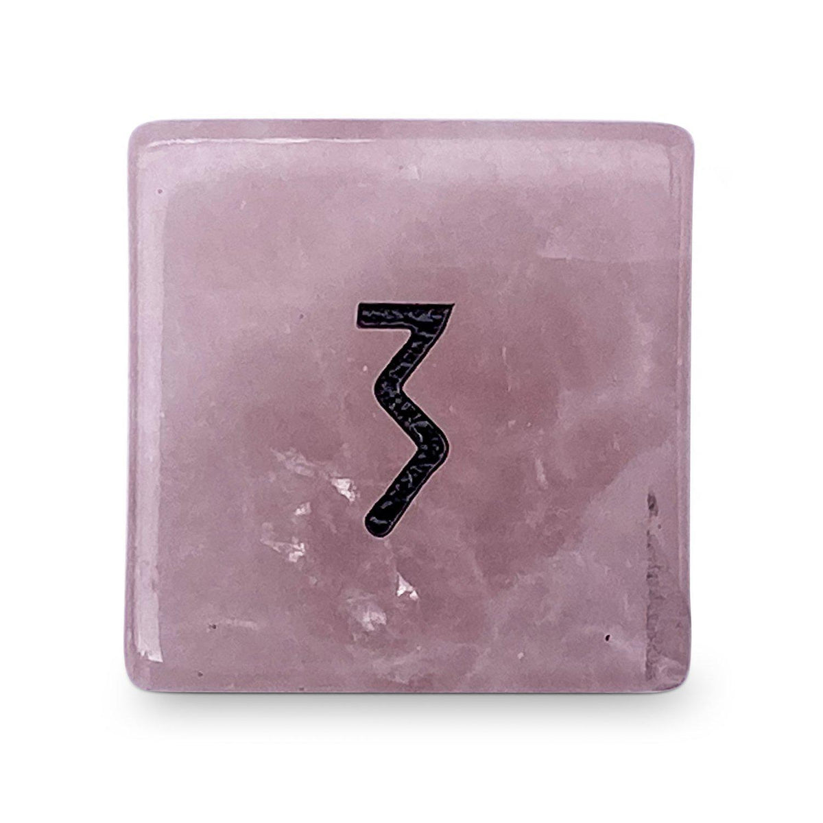 Rose Quartz - Single D6 Gemstone Dice-Gemstone Dice-Norse Foundry-Norse Foundry-dungeons & dragons-d&d dice-rpg d6-gemstone d6-d&d-d6-perfect for tabletop rpgs