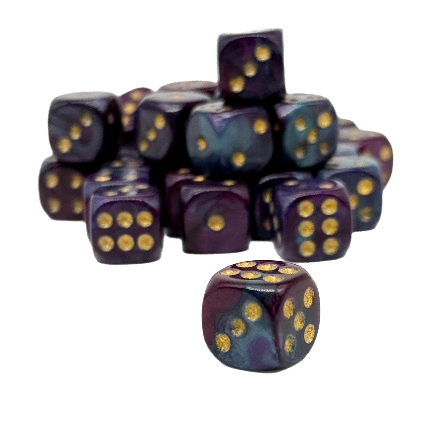 Solaris - Set of 36 - 12mm Pips by Hexed®-Plastic Dice-Hexed-Norse Foundry-dungeons & dragons-d&d dice-rpg d6-plastic d6-d&d-d6-warpips-pips-perfect for tabletop rpgs