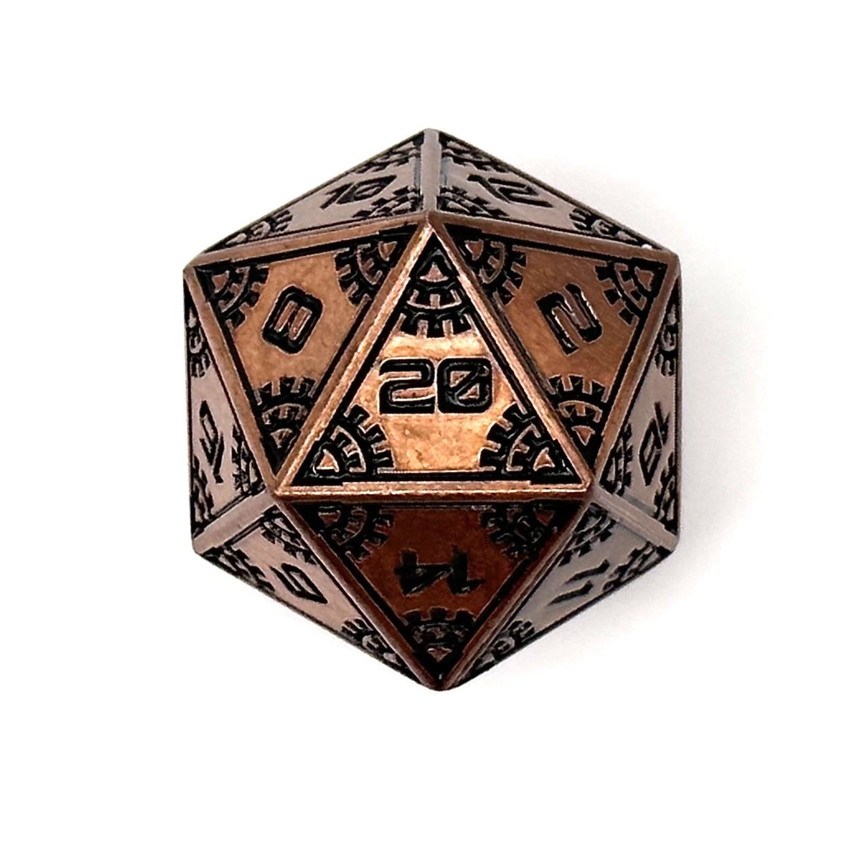 Space Dice Meteor Runestones™ - 25mm D20 - Interstellar-Zinc Alloy Dice-Norse Foundry-Norse Foundry-dungeons & dragons-d&d dice-rpg dice-d20-metal dice-d&d-25mm-perfect for tabletop rpgs