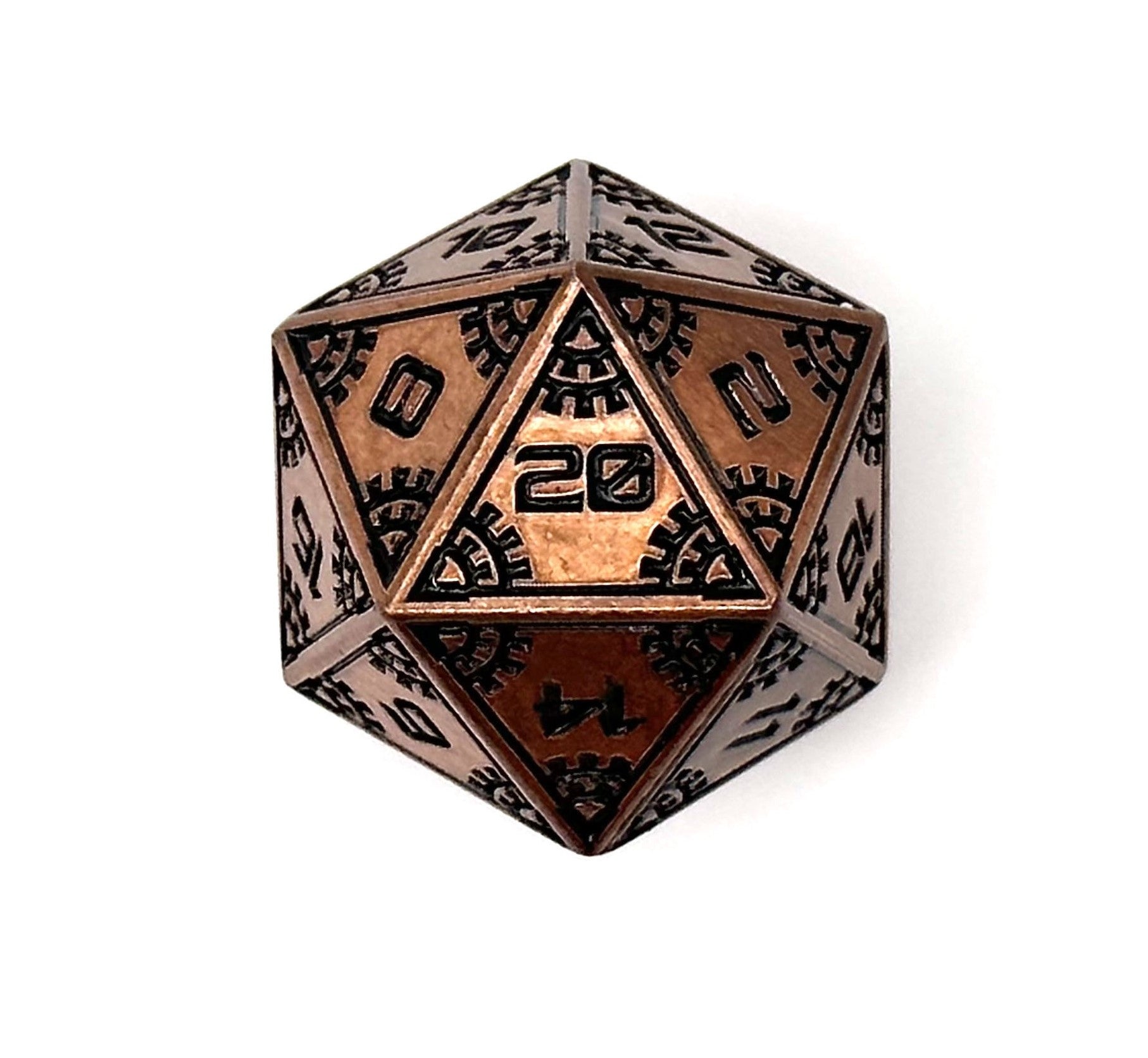 Space Dice Meteor Runestones™ - 25mm D20 - Interstellar-Zinc Alloy Dice-Norse Foundry-Norse Foundry-dungeons & dragons-d&d dice-rpg dice-d20-metal dice-d&d-25mm-perfect for tabletop rpgs