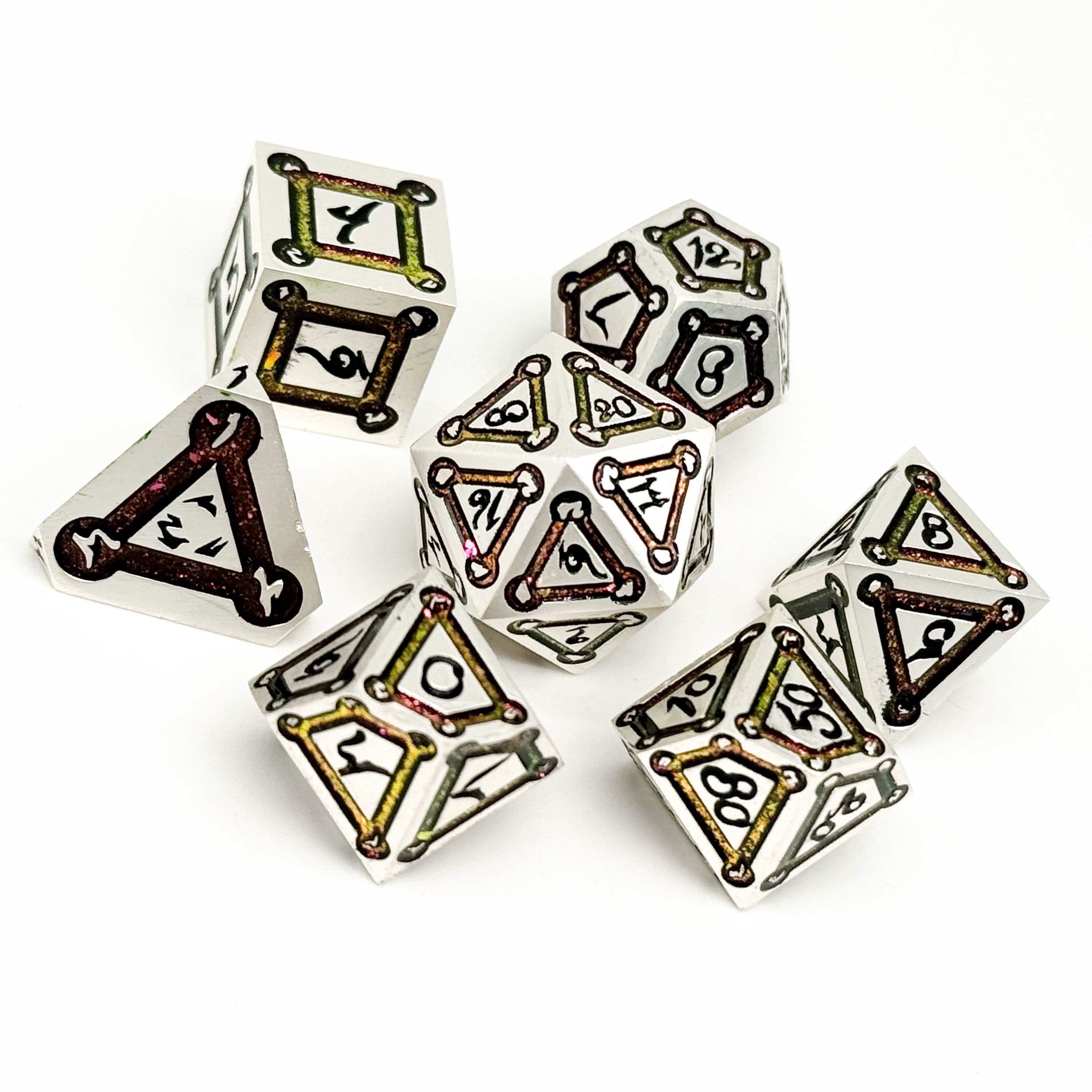Spell Circle Mystery Dice Set-Mystery Deals-Norse Foundry-mystery dice-dungeons and dragons-dnd-dungeons & dragons-mystery deal-Perfect for Tabletop RPGs