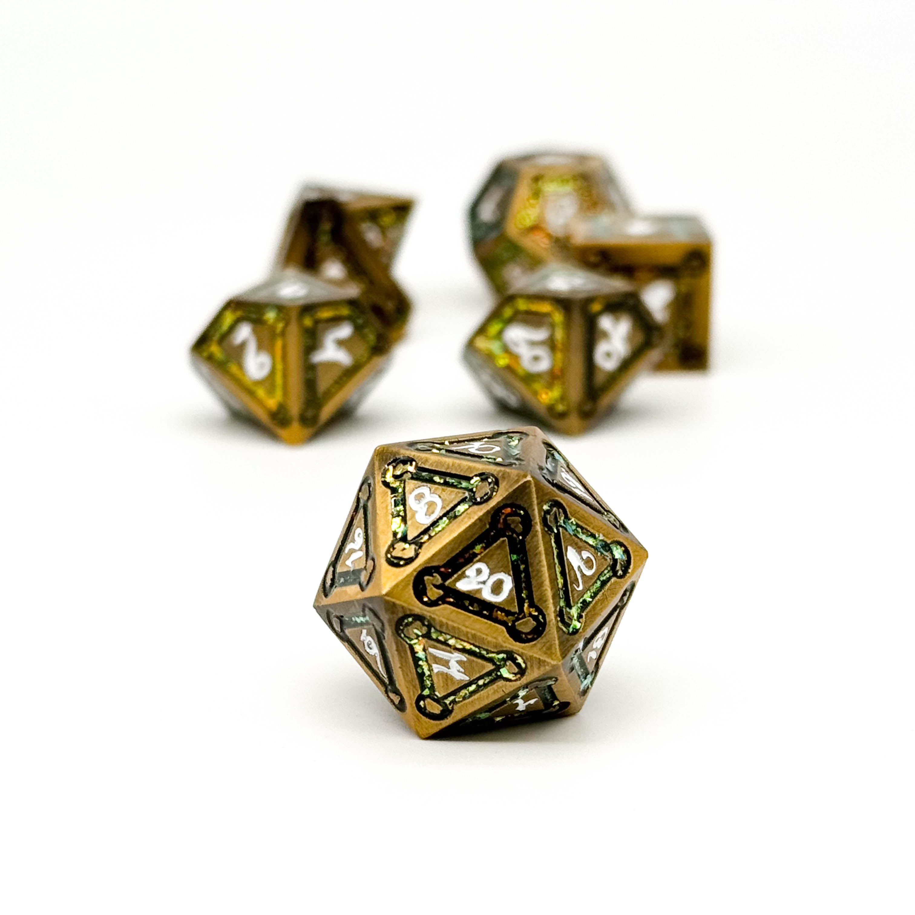 Spell Circle Mystery Dice Set-Mystery Deals-Norse Foundry-mystery dice-dungeons and dragons-dnd-dungeons & dragons-mystery deal-Perfect for Tabletop RPGs