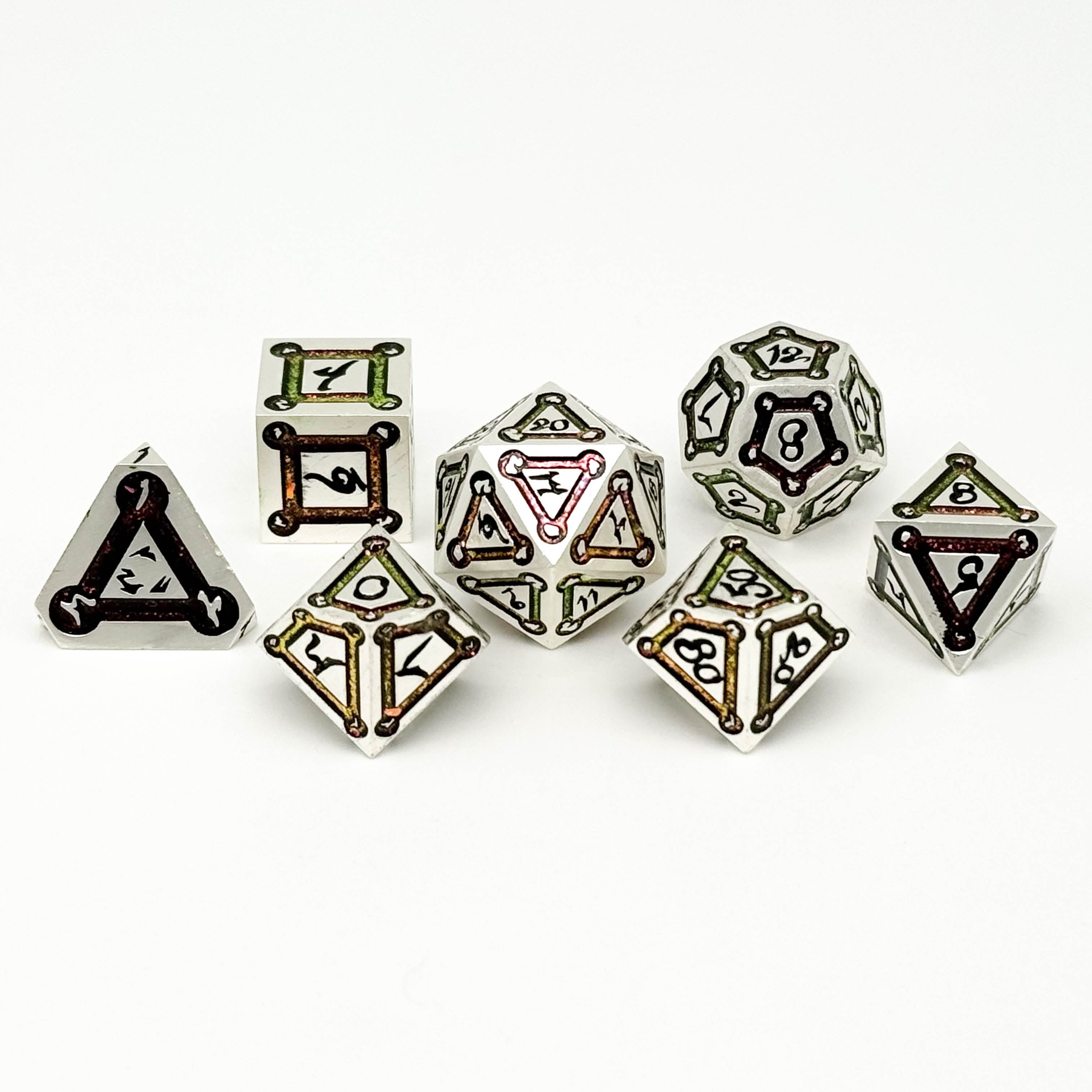 Spell Circle Mystery Dice Set-Mystery Deals-Norse Foundry-mystery dice-dungeons and dragons-dnd-dungeons & dragons-mystery deal-Perfect for Tabletop RPGs