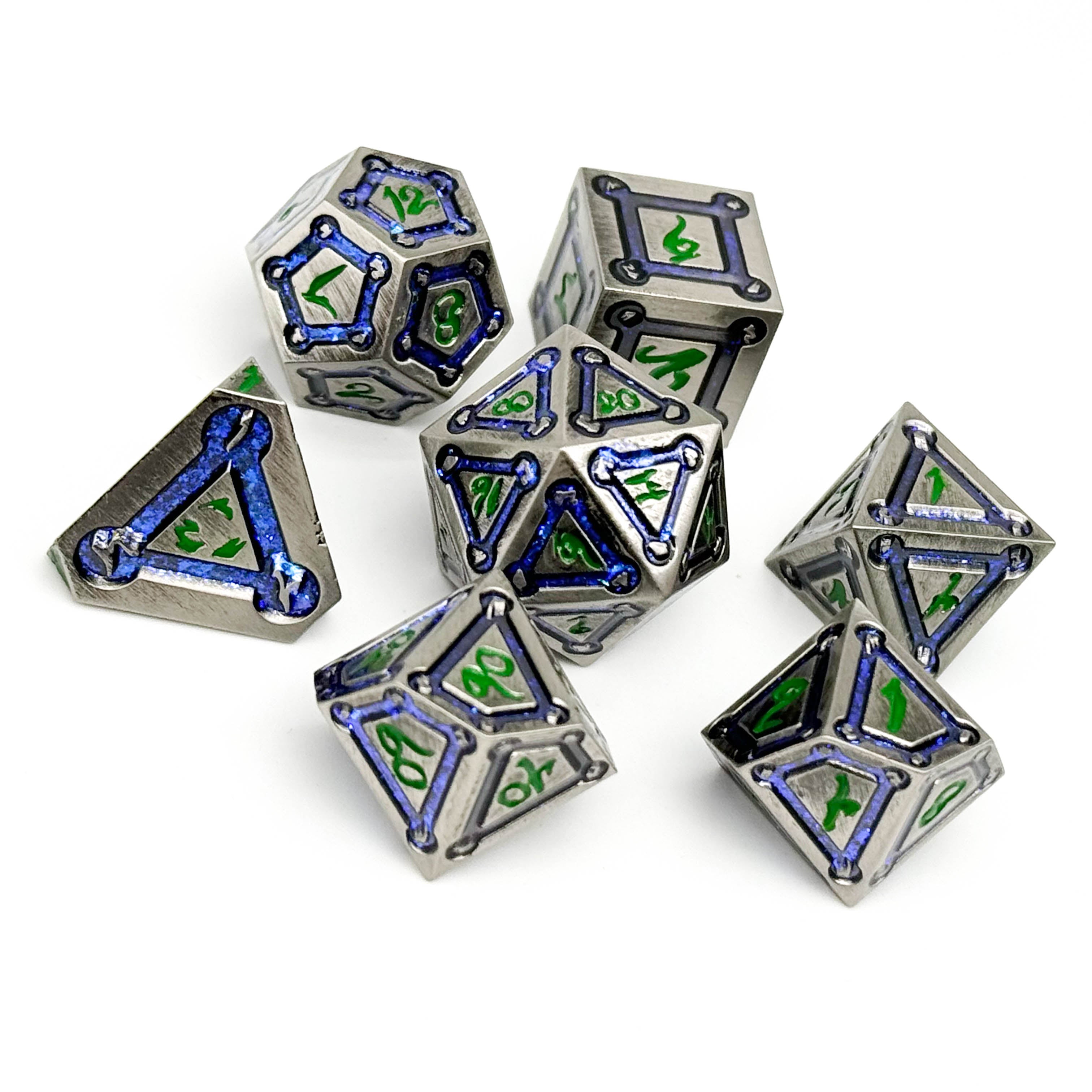 Spell Circle Mystery Dice Set-Mystery Deals-Norse Foundry-mystery dice-dungeons and dragons-dnd-dungeons & dragons-mystery deal-Perfect for Tabletop RPGs