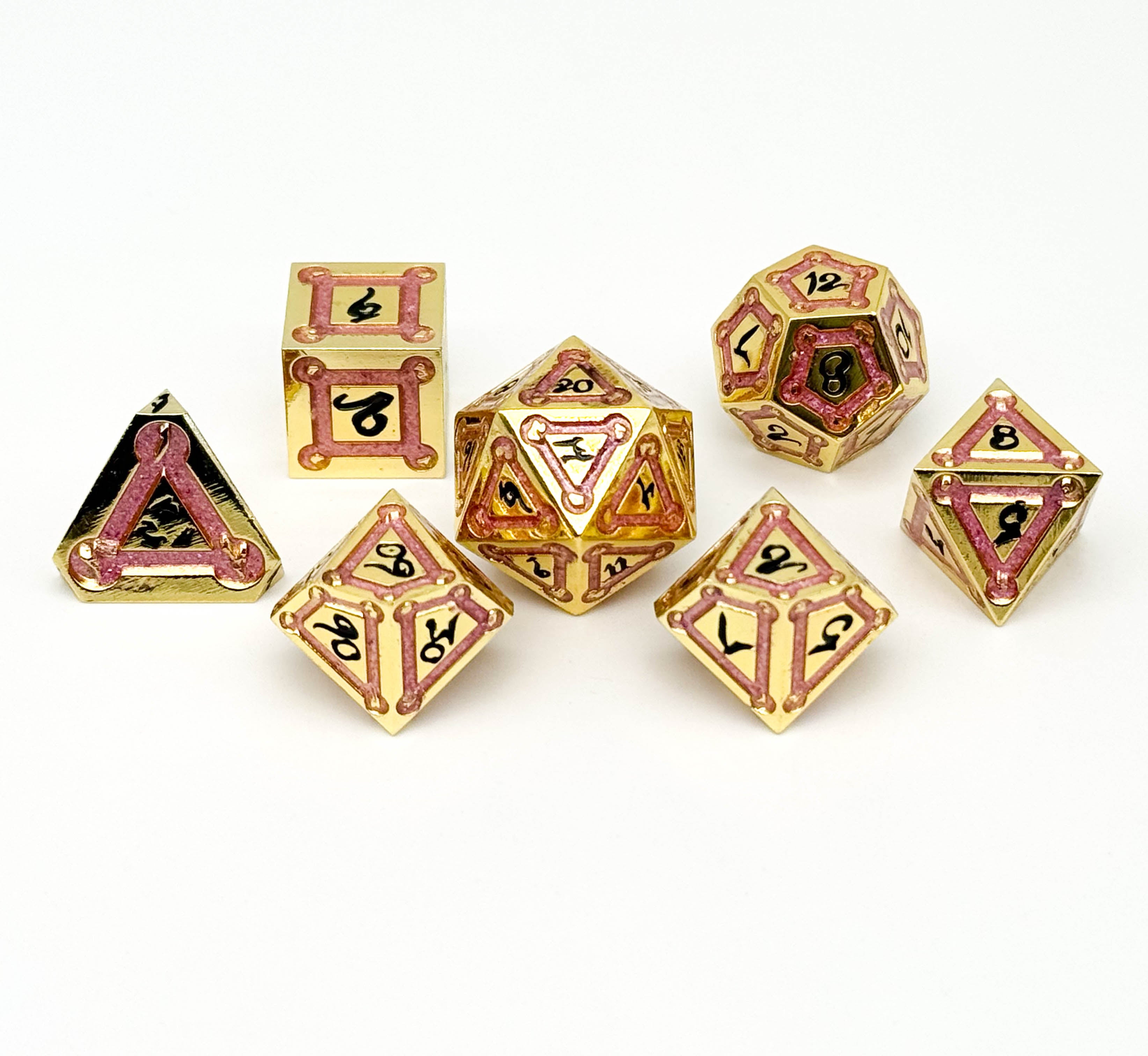 Spell Circle Mystery Dice Set-Mystery Deals-Norse Foundry-mystery dice-dungeons and dragons-dnd-dungeons & dragons-mystery deal-Perfect for Tabletop RPGs