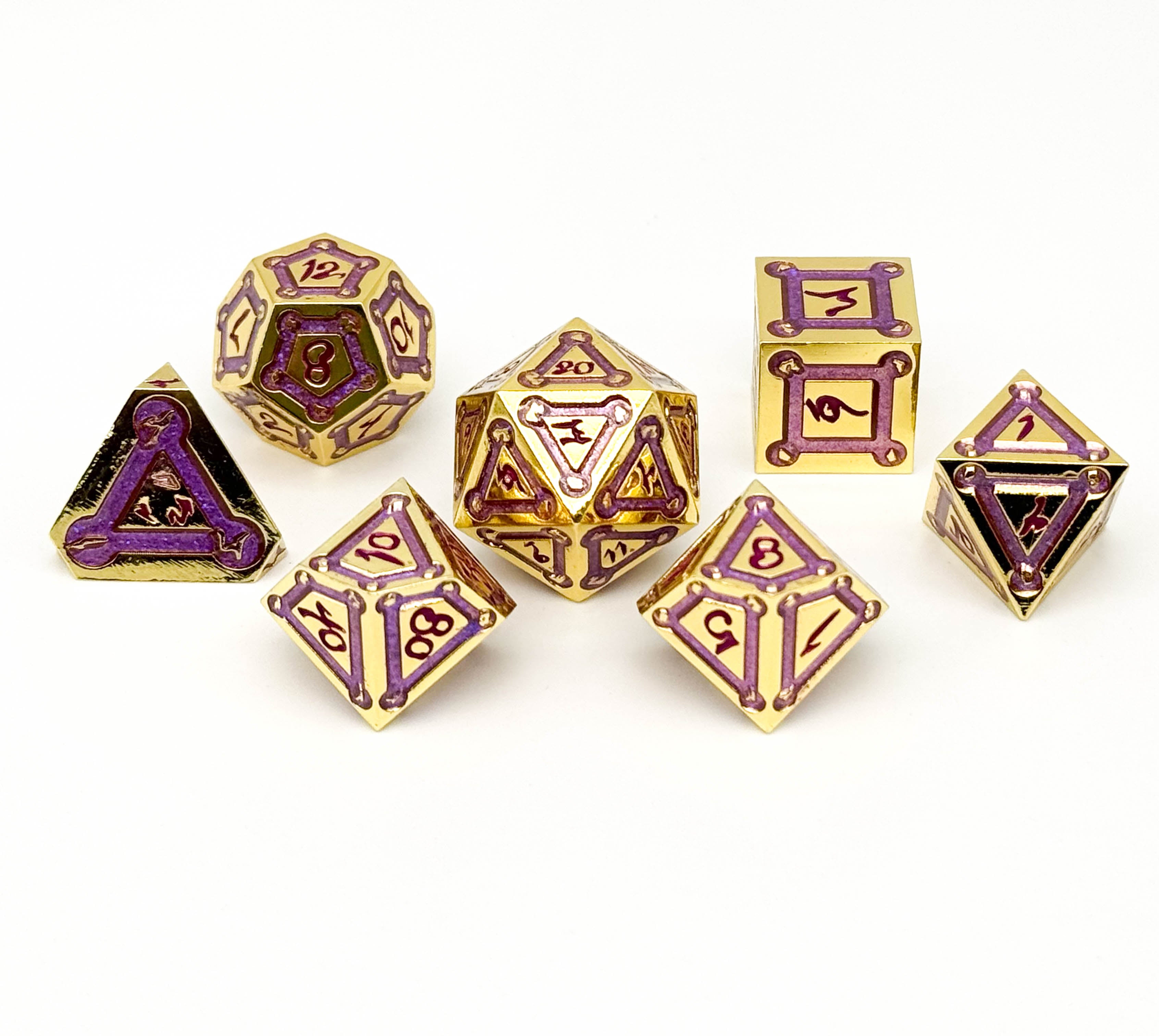Spell Circle Mystery Dice Set-Mystery Deals-Norse Foundry-mystery dice-dungeons and dragons-dnd-dungeons & dragons-mystery deal-Perfect for Tabletop RPGs