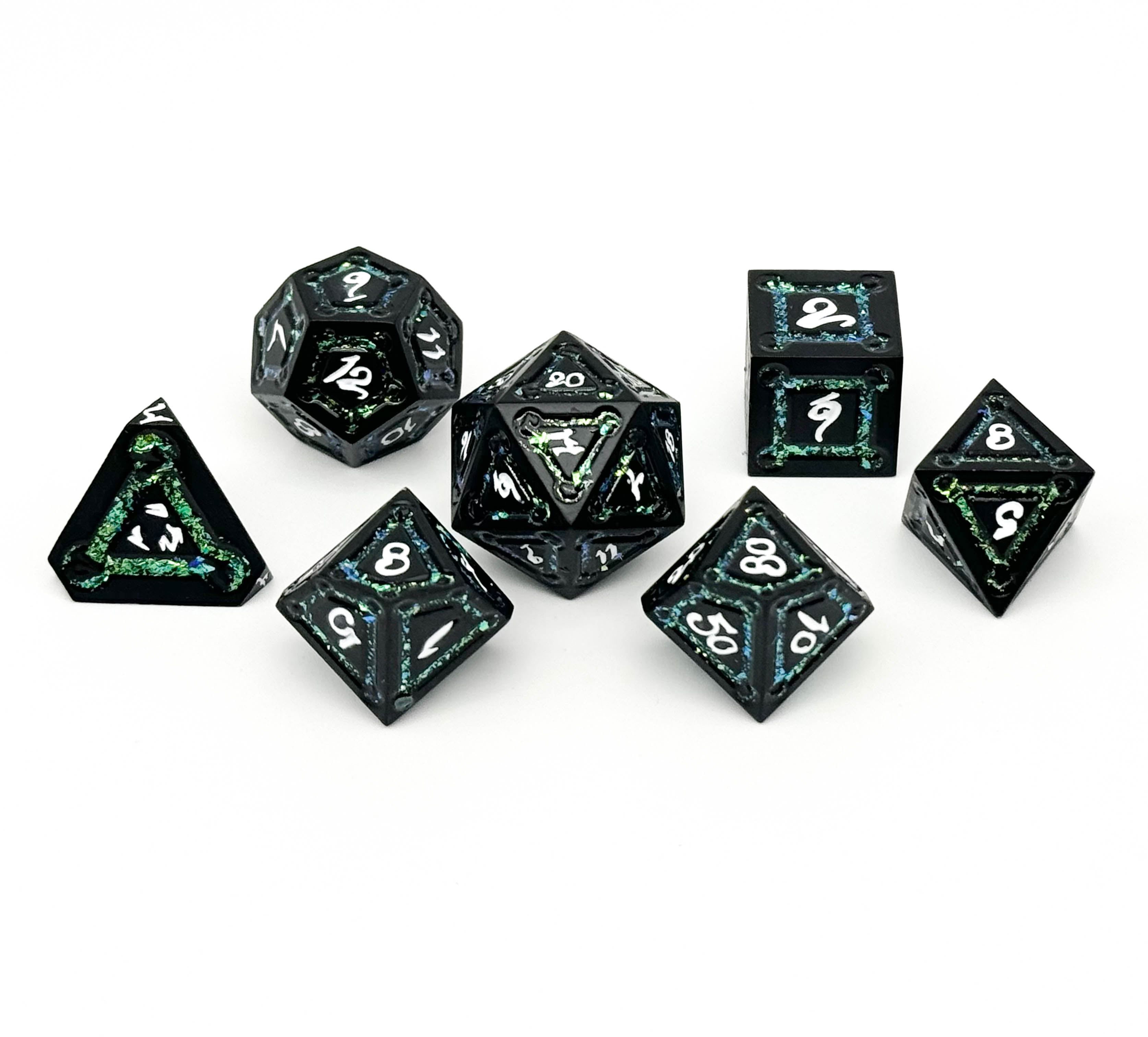 Spell Circle Mystery Dice Set-Mystery Deals-Norse Foundry-mystery dice-dungeons and dragons-dnd-dungeons & dragons-mystery deal-Perfect for Tabletop RPGs