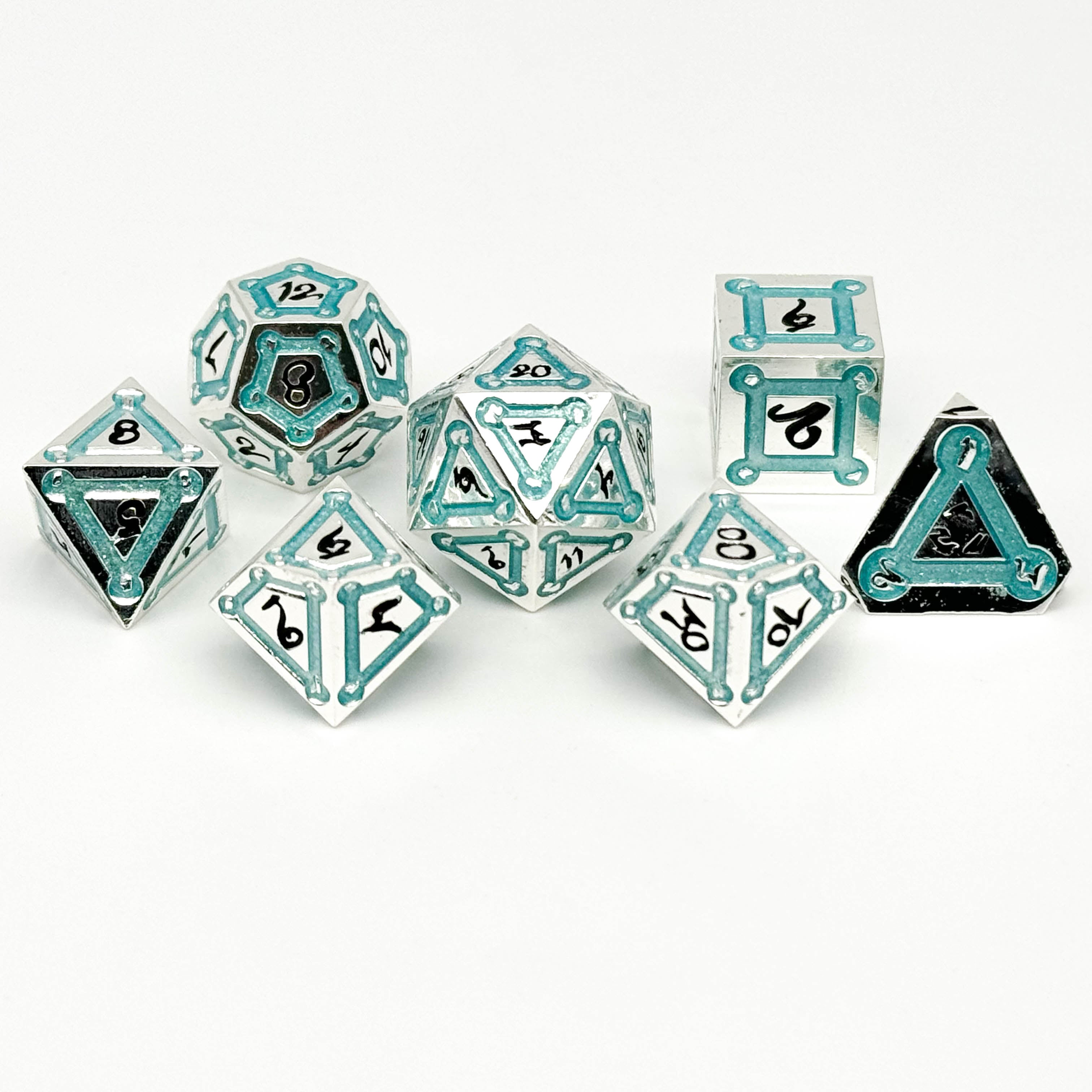 Spell Circle Mystery Dice Set-Mystery Deals-Norse Foundry-mystery dice-dungeons and dragons-dnd-dungeons & dragons-mystery deal-Perfect for Tabletop RPGs