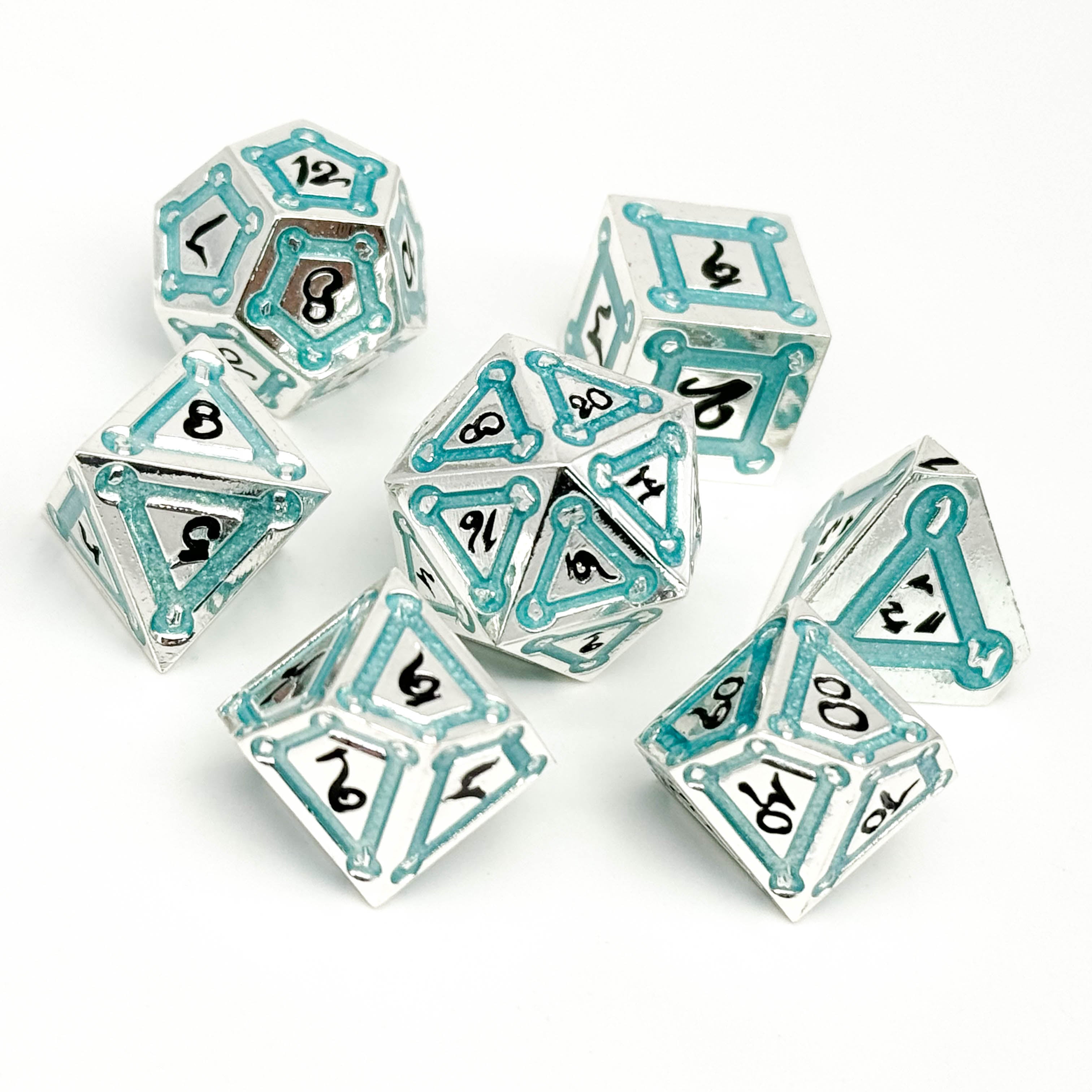 Spell Circle Mystery Dice Set-Mystery Deals-Norse Foundry-mystery dice-dungeons and dragons-dnd-dungeons & dragons-mystery deal-Perfect for Tabletop RPGs