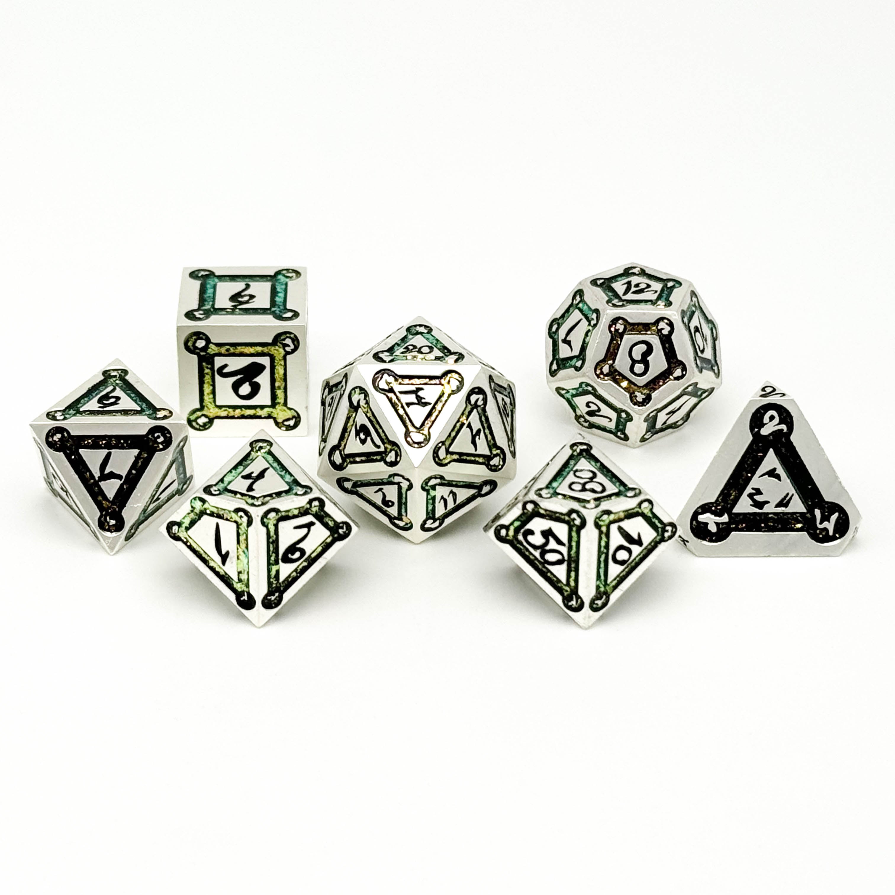 Spell Circle Mystery Dice Set-Mystery Deals-Norse Foundry-mystery dice-dungeons and dragons-dnd-dungeons & dragons-mystery deal-Perfect for Tabletop RPGs