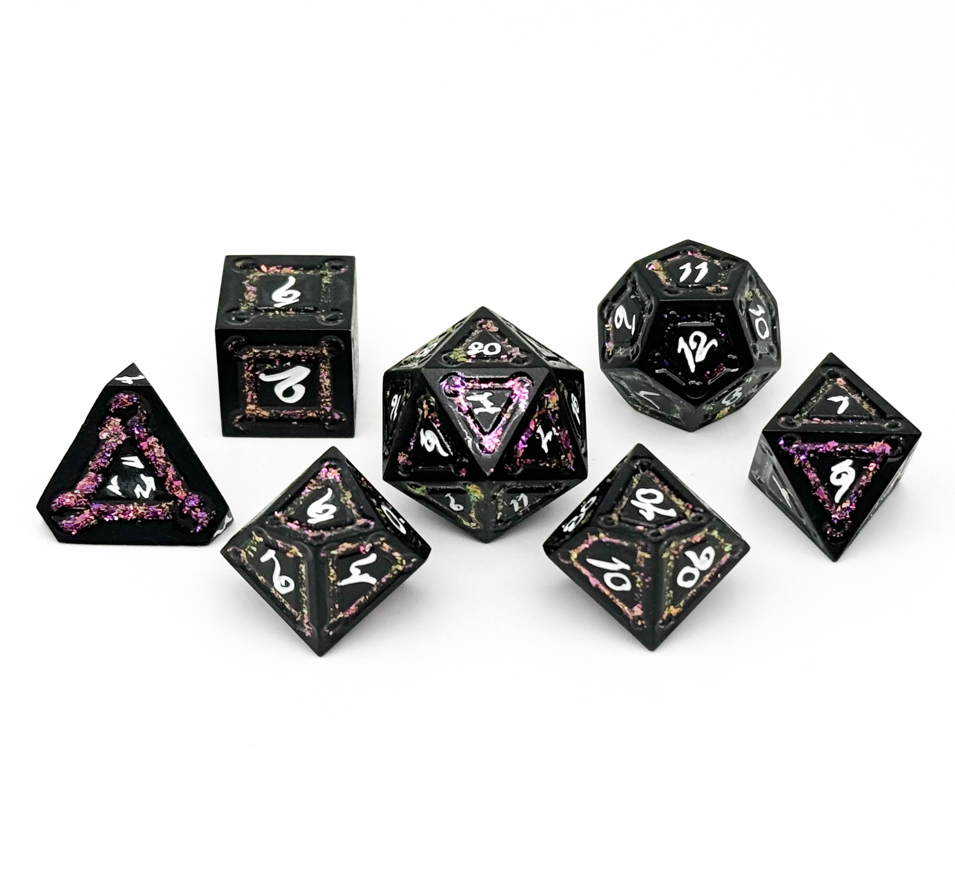 Spell Circle Mystery Dice Set-Mystery Deals-Norse Foundry-mystery dice-dungeons and dragons-dnd-dungeons & dragons-mystery deal-Perfect for Tabletop RPGs