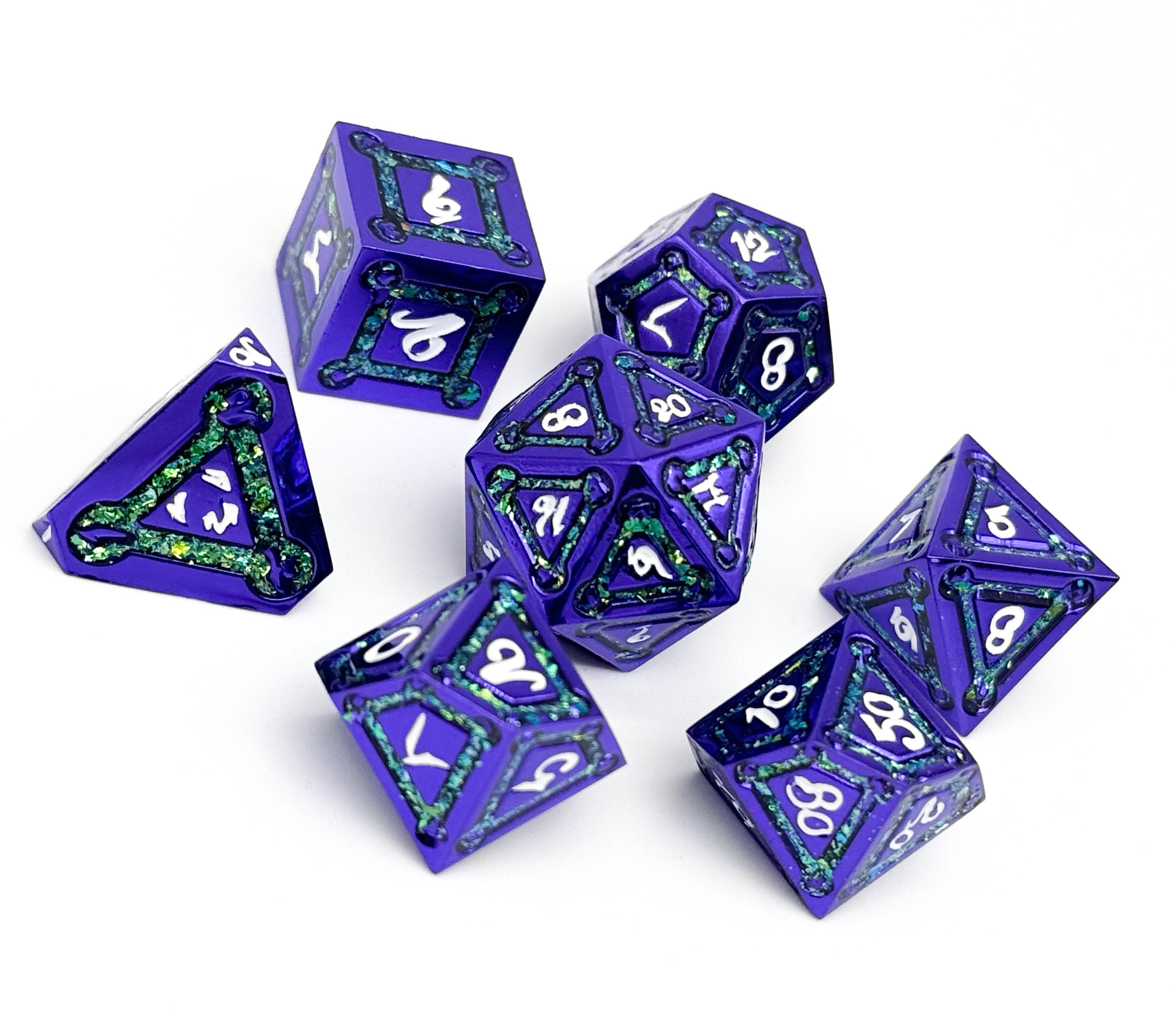 Spell Circle Mystery Dice Set-Mystery Deals-Norse Foundry-mystery dice-dungeons and dragons-dnd-dungeons & dragons-mystery deal-Perfect for Tabletop RPGs