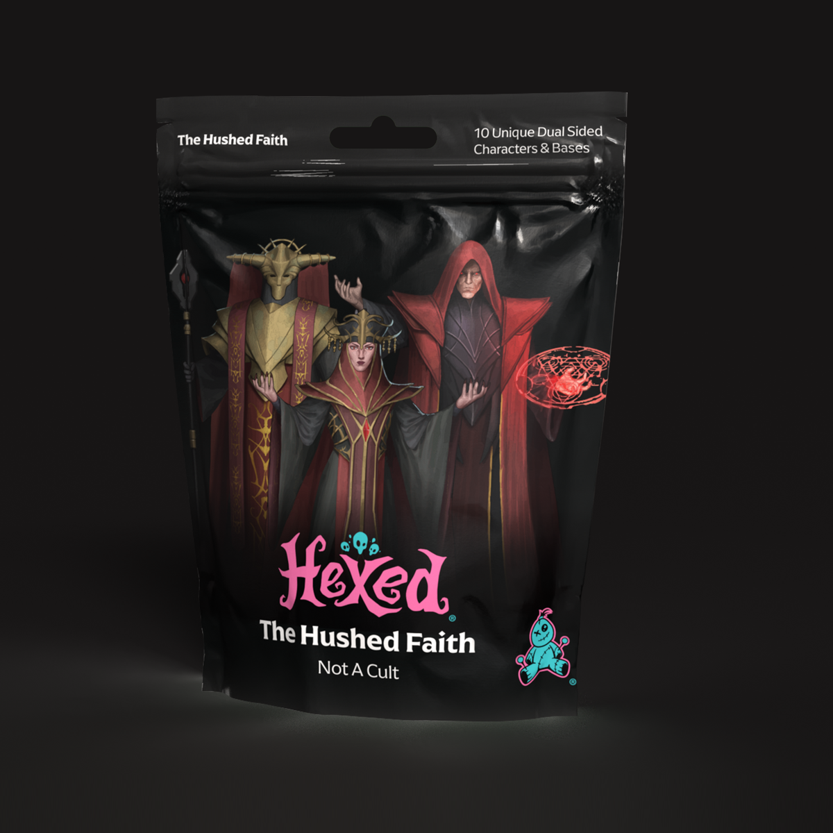 Hushed Faith Acrylic Encounter Token – Hexed Ink
