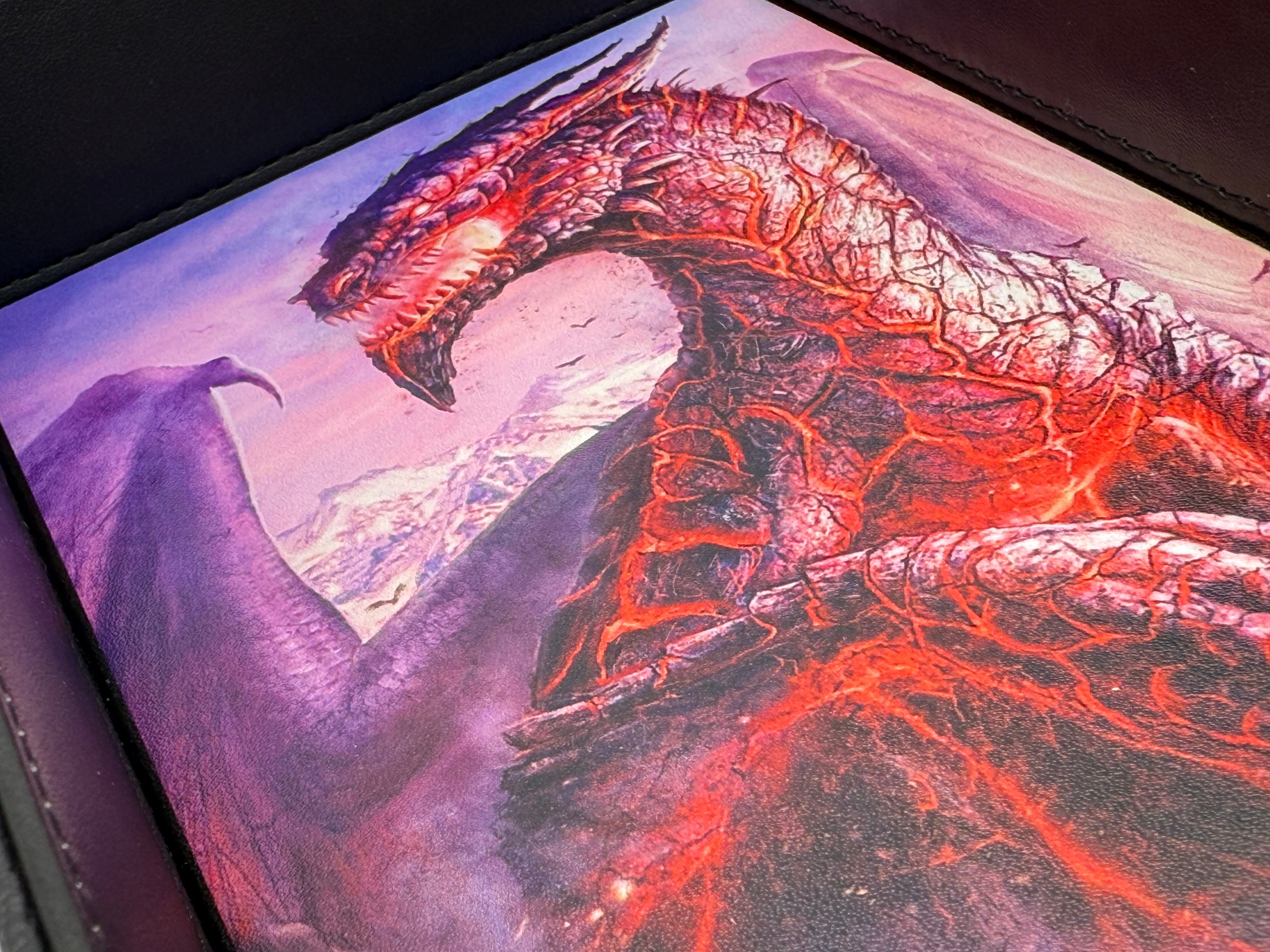 Tray of Folding™ Magnetic - Vulcan the Terrible by Crystal Sully-Crystal Sully Dice Tray-Norse Foundry -Dice Tray-D&D Dice Tray-D&D Dice Tray-D&D Accessories-D&D Dice Storage-Collection Item